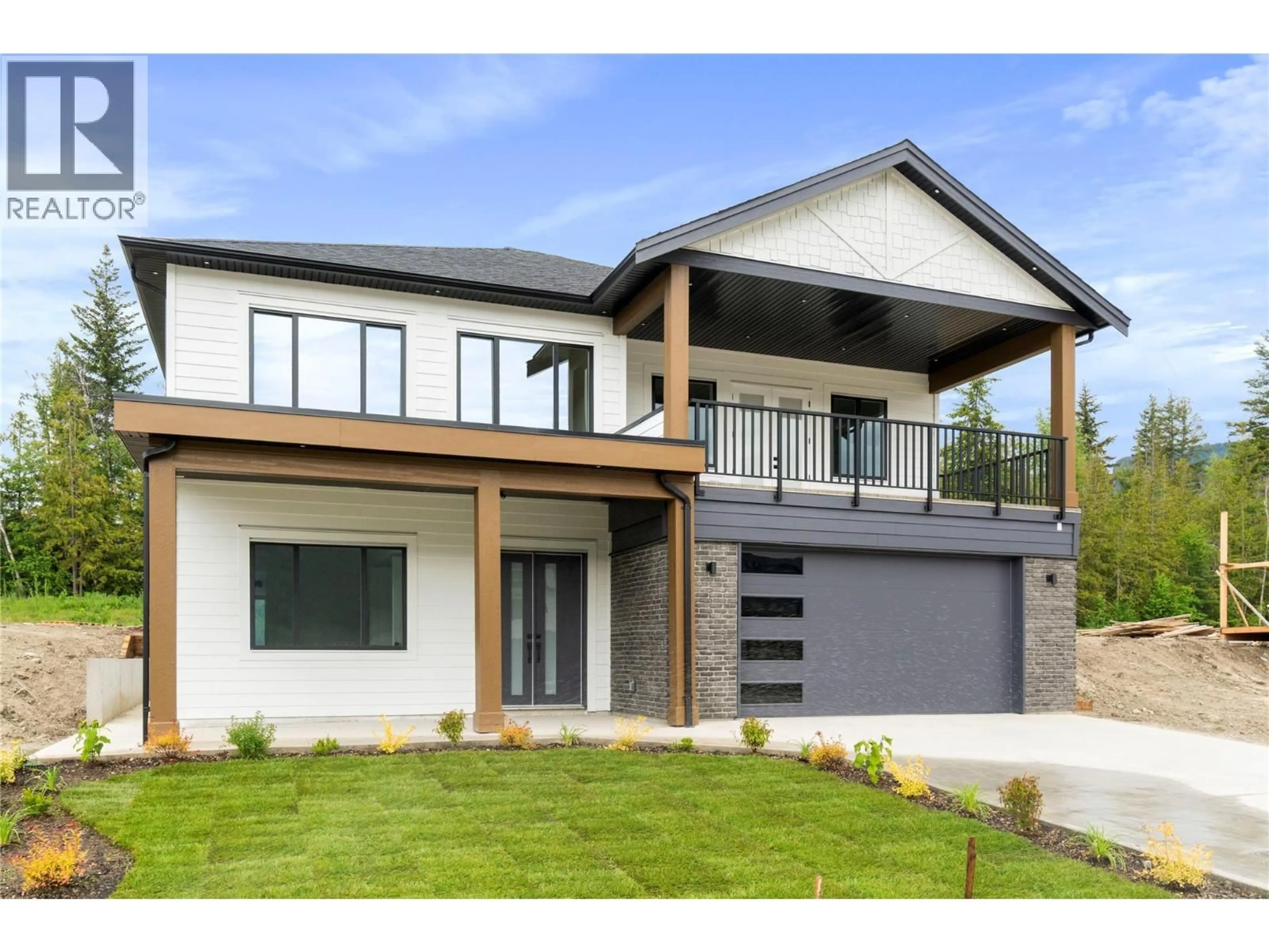 Home with brick exterior material, street for 6841 42 STREET NORTHEAST, Salmon Arm British Columbia V0E1K0