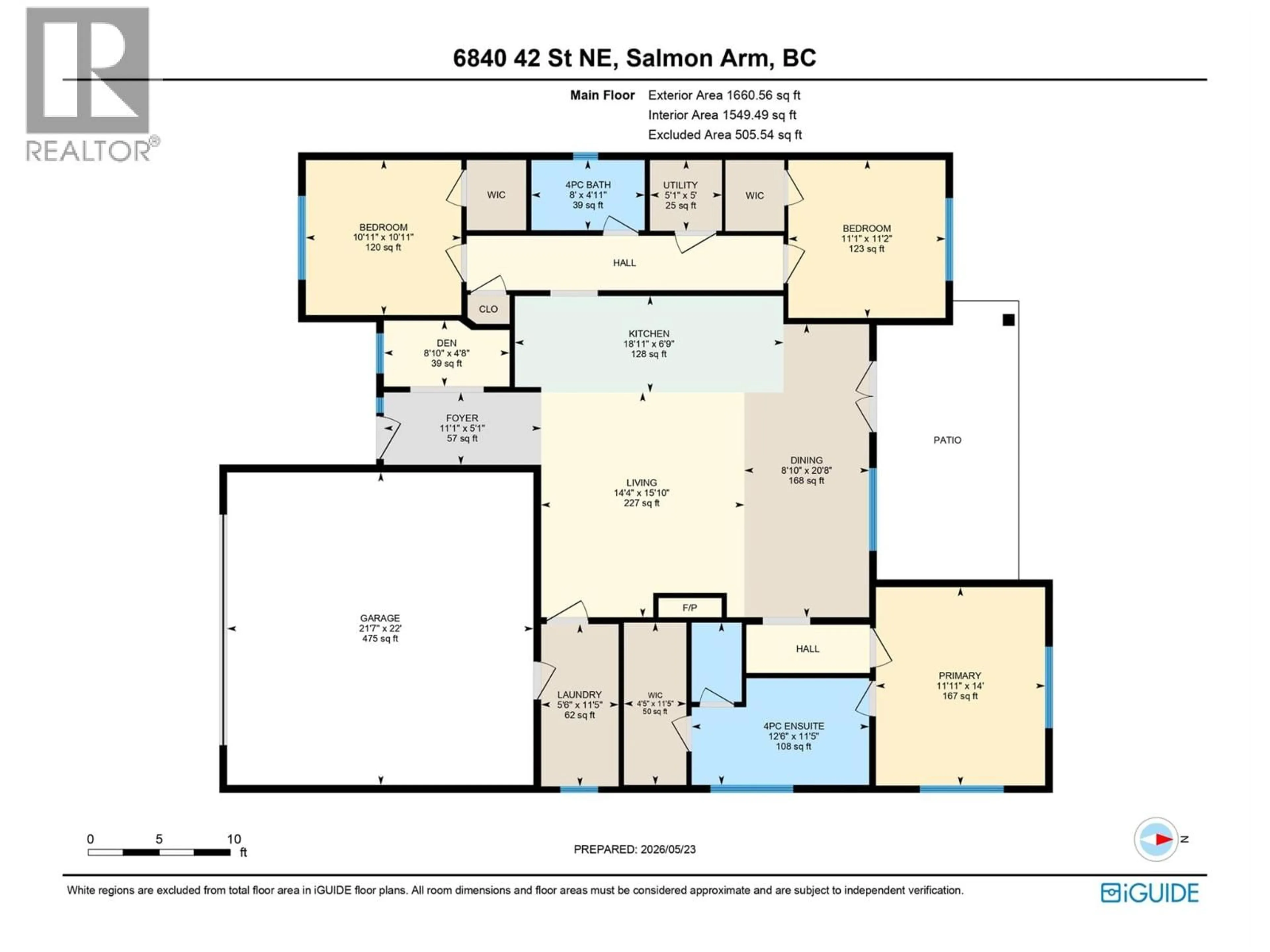 Floor plan for 6840 42 STREET NORTHEAST, Salmon Arm British Columbia V0E1K0