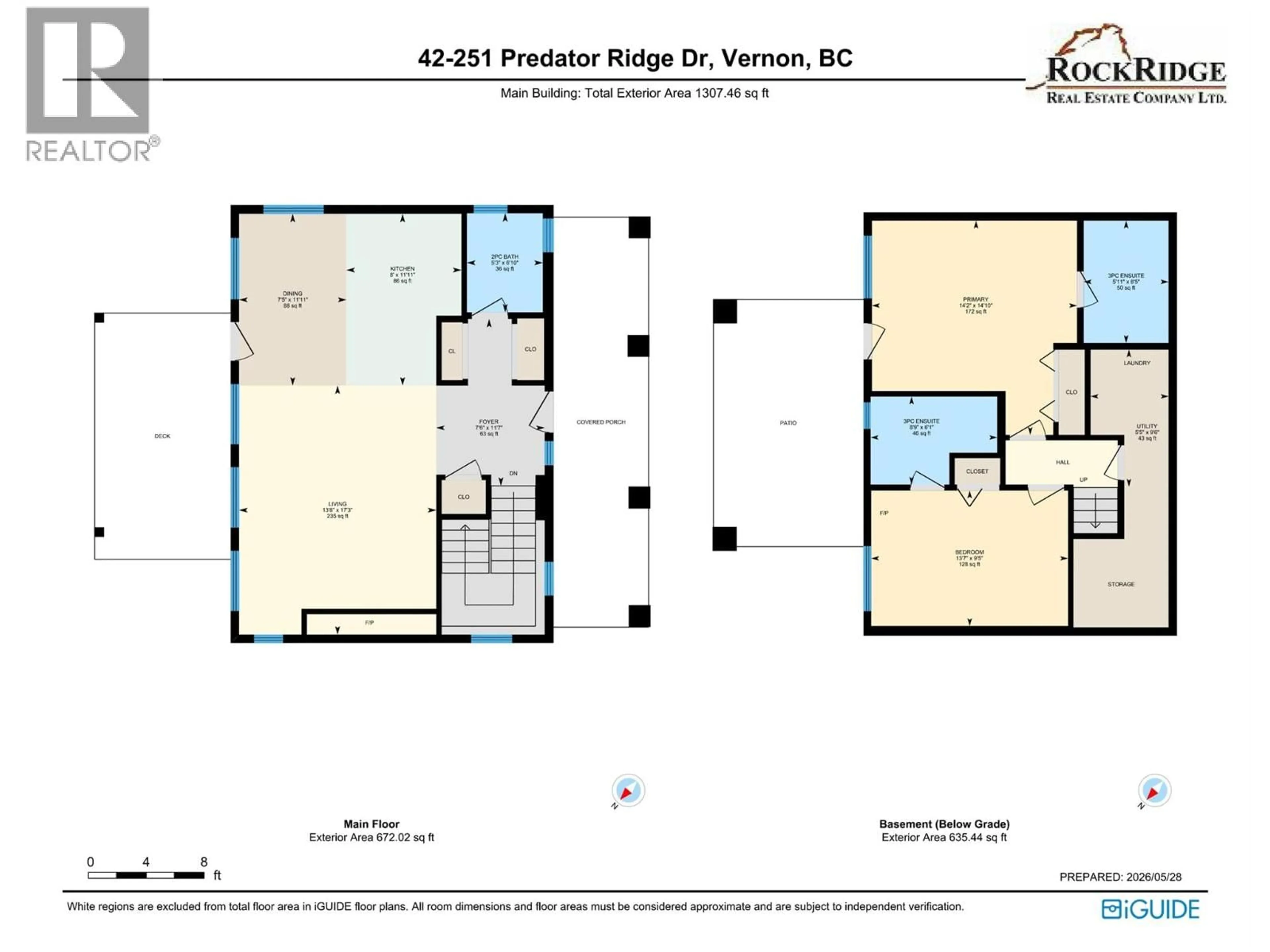 Floor plan for 42 - 251 PREDATOR RIDGE DRIVE, Vernon British Columbia V1H1V2