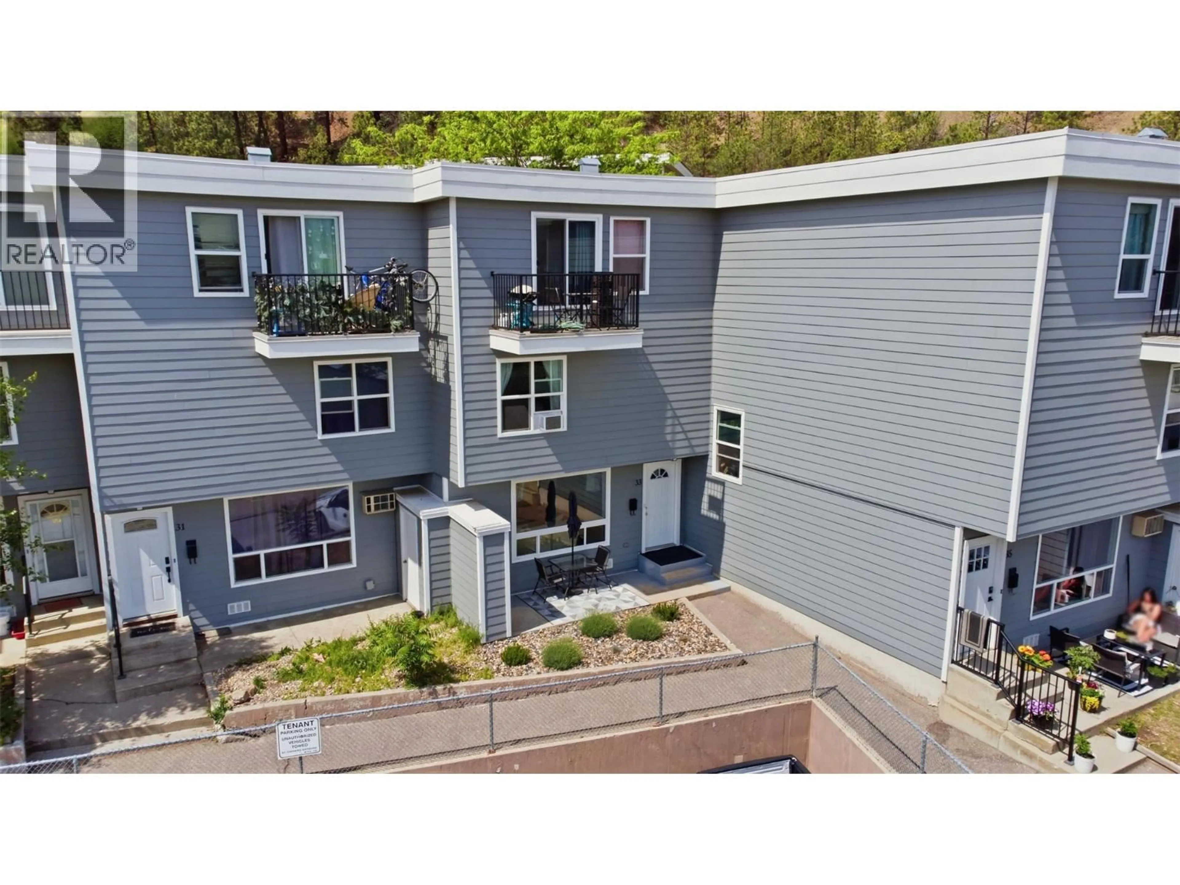 A pic from outside/outdoor area/front of a property/back of a property/a pic from drone, unknown for 33 - 3800 40 AVENUE, Vernon British Columbia V1T6S3