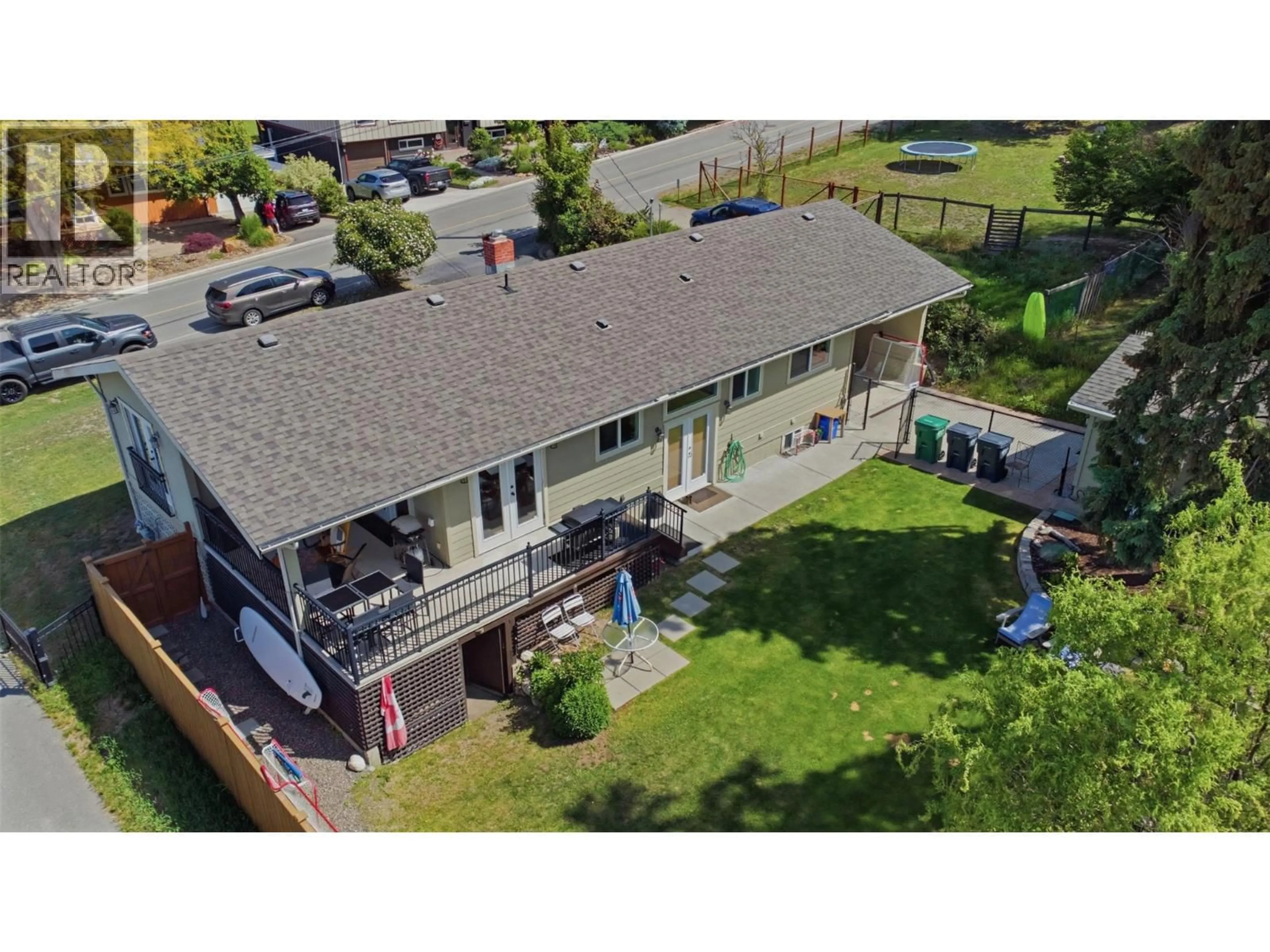 A pic from outside/outdoor area/front of a property/back of a property/a pic from drone, unknown for 12208 COLDSTREAM CREEK ROAD, Coldstream British Columbia V1B1G1