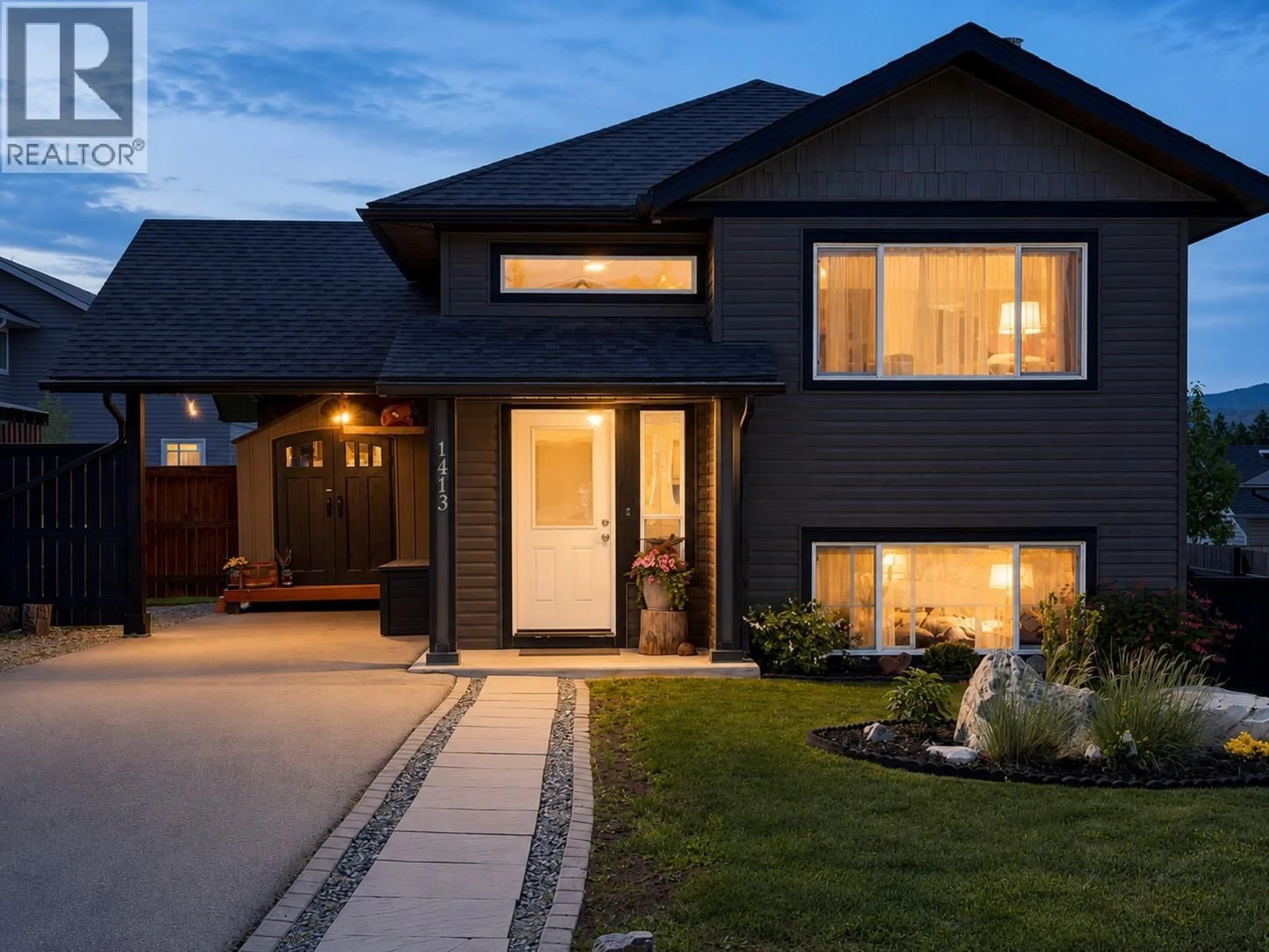 Home with brick exterior material, street for 1413 21ST AVENUE SOUTH, Cranbrook British Columbia V1C0A9