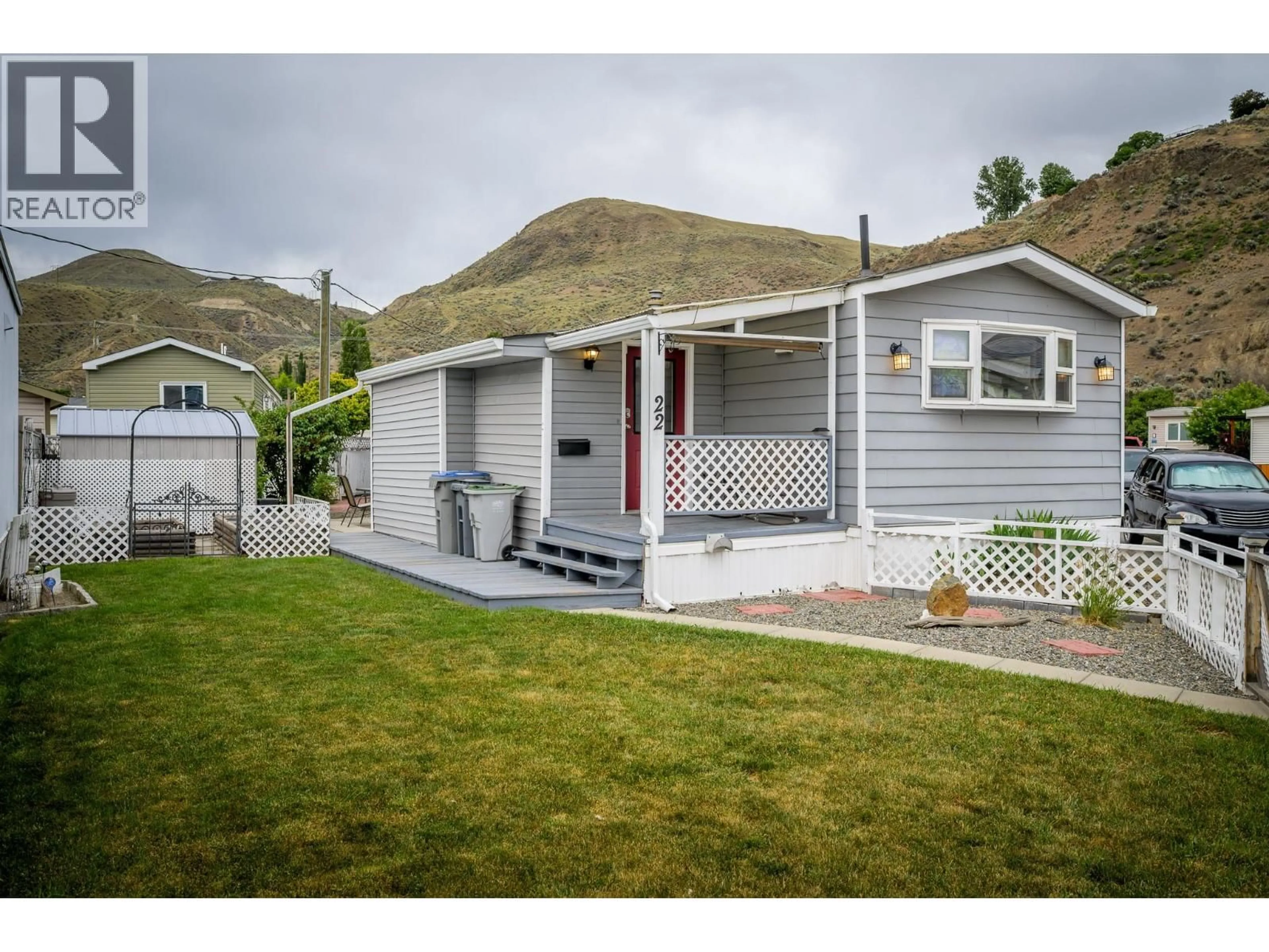 Home with vinyl exterior material, mountain view for 22 - 1375 ORD ROAD, Kamloops British Columbia V2B7V3
