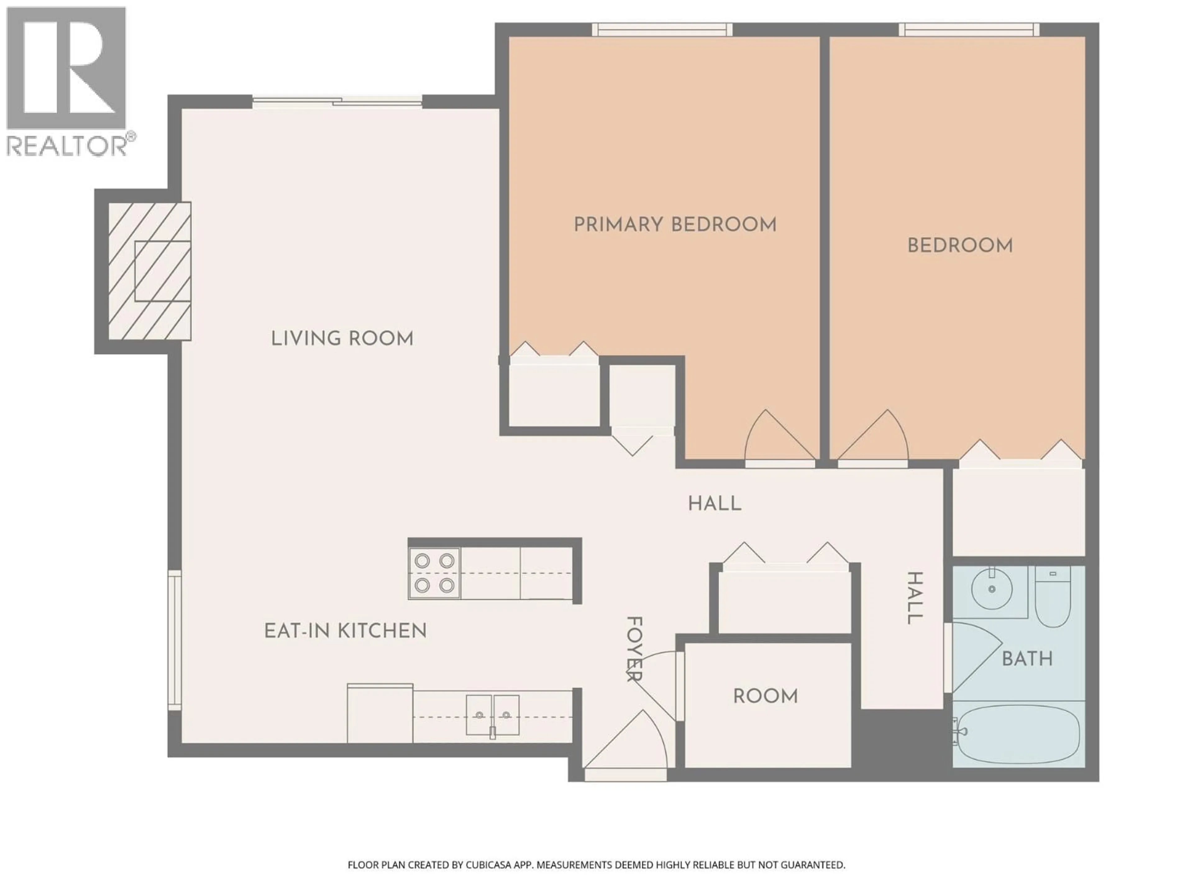 Floor plan for 412 - 555 DALGLEISH DRIVE, Kamloops British Columbia V2C6C7