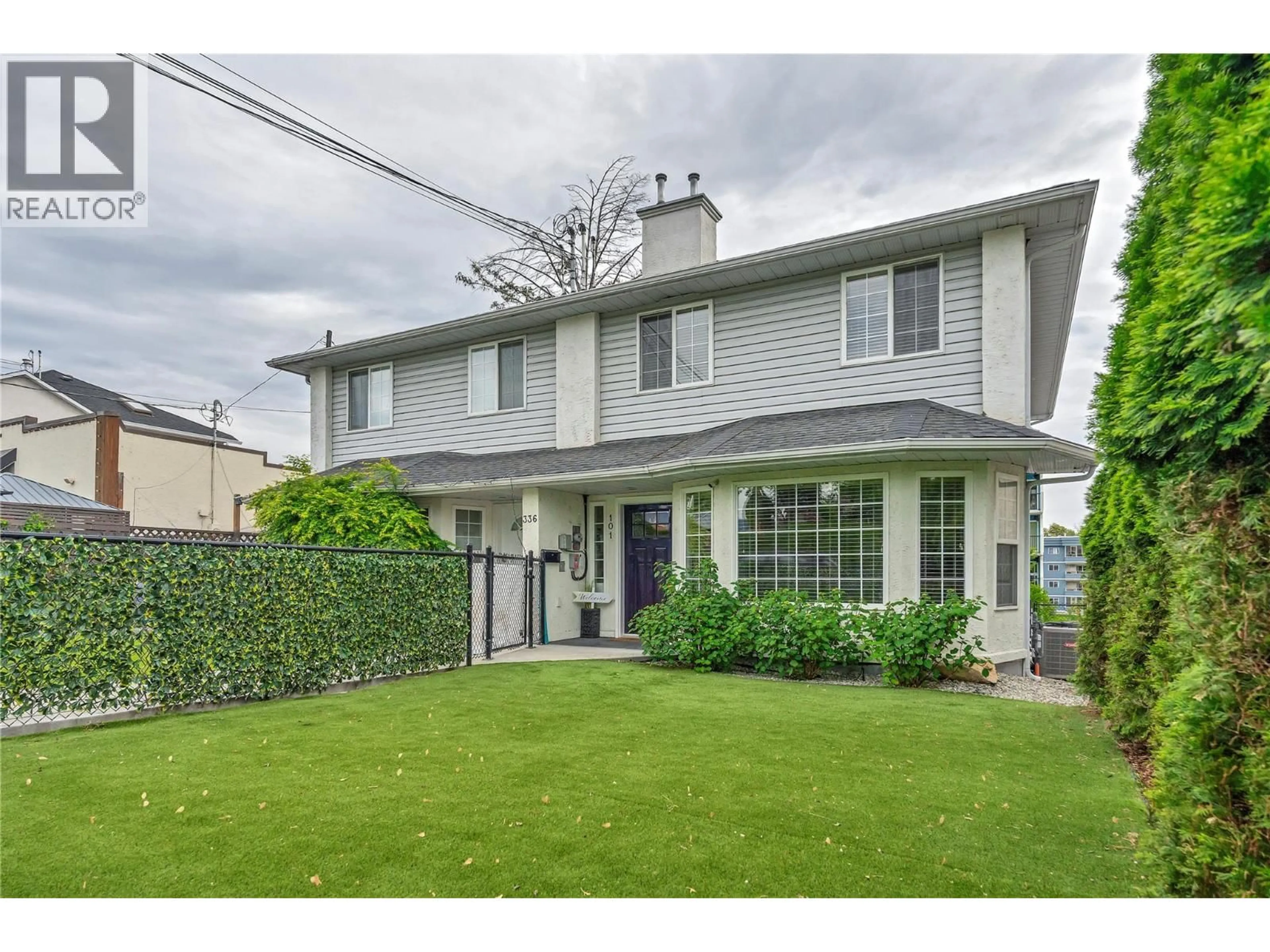Home with brick exterior material, street for 101 - 336 VANCOUVER AVENUE, Penticton British Columbia V2A1A5