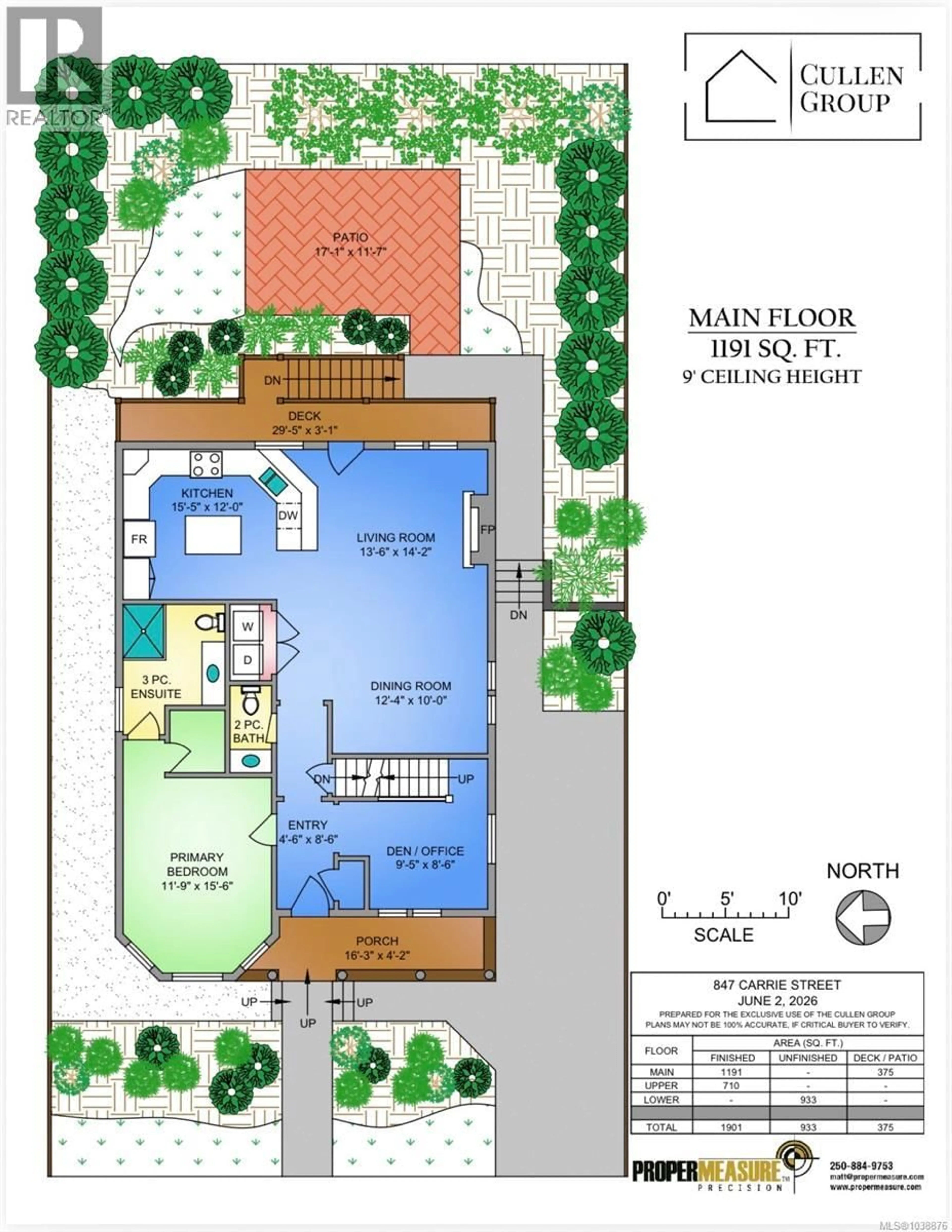 Floor plan for 847 CARRIE STREET, Esquimalt British Columbia V9A5R5