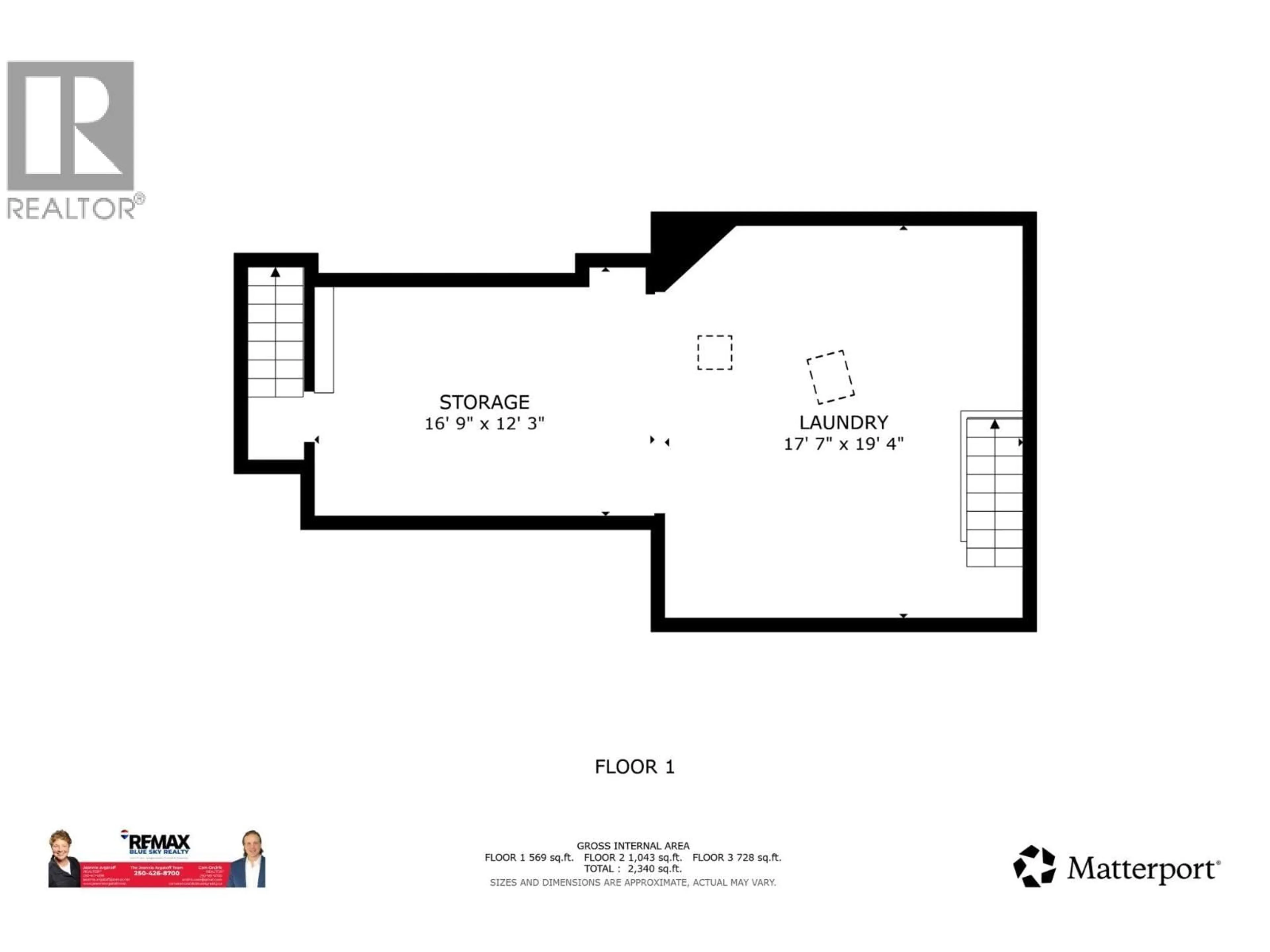 Floor plan for 135 14TH AVENUE SOUTH, Cranbrook British Columbia V1C2X1