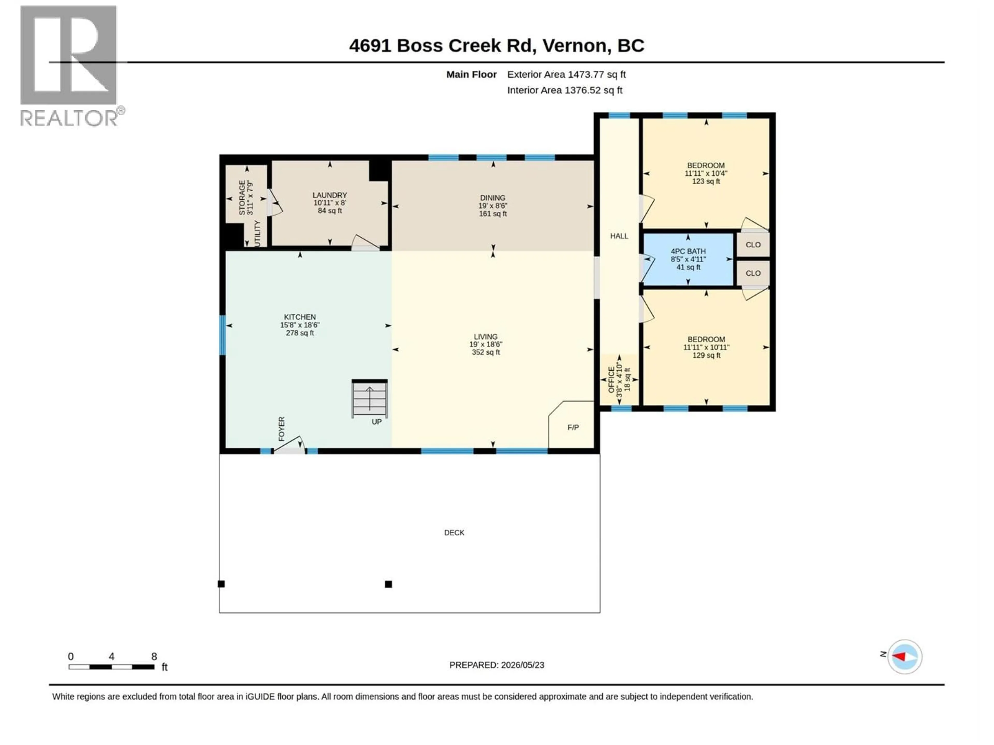 Floor plan for 4091 BOSS CREEK ROAD, Vernon British Columbia V1B4G5