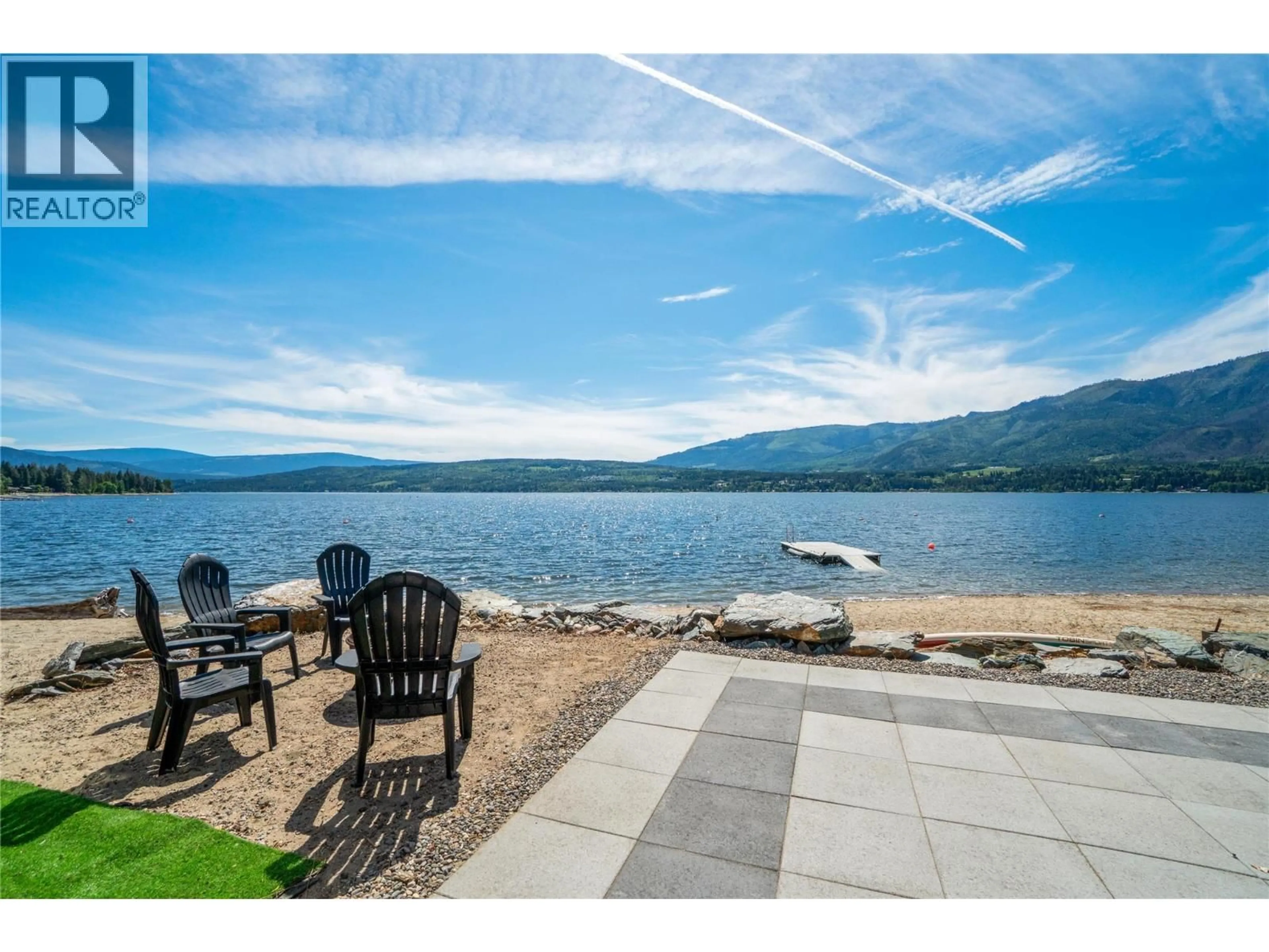 Patio, water/lake/river/ocean view for 3572 HILLIAM FRONTAGE ROAD, Scotch Creek British Columbia V0E1M5
