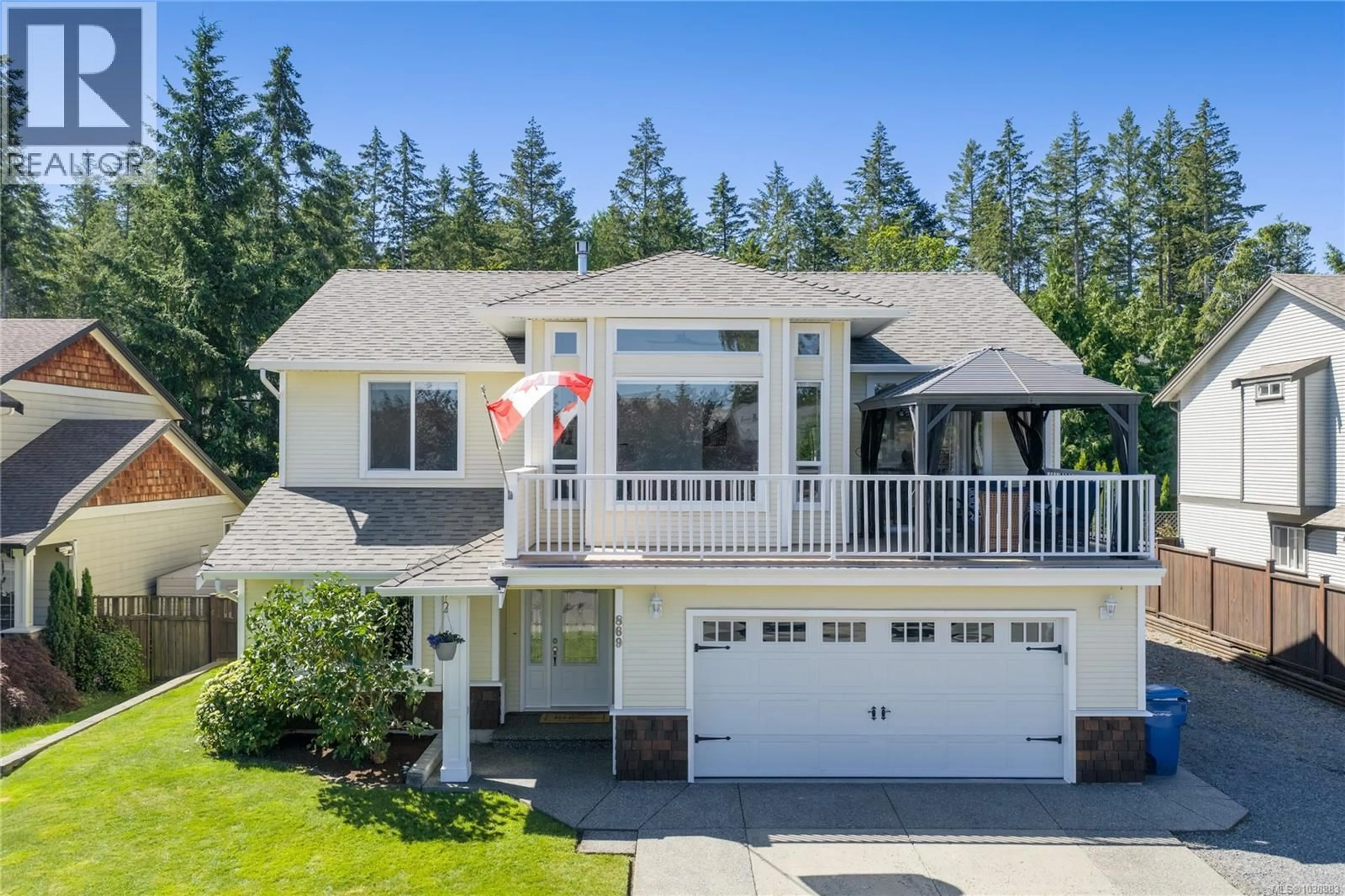 Home with vinyl exterior material, unknown for 869 LINWOOD LANE, Nanaimo British Columbia V9R6P2
