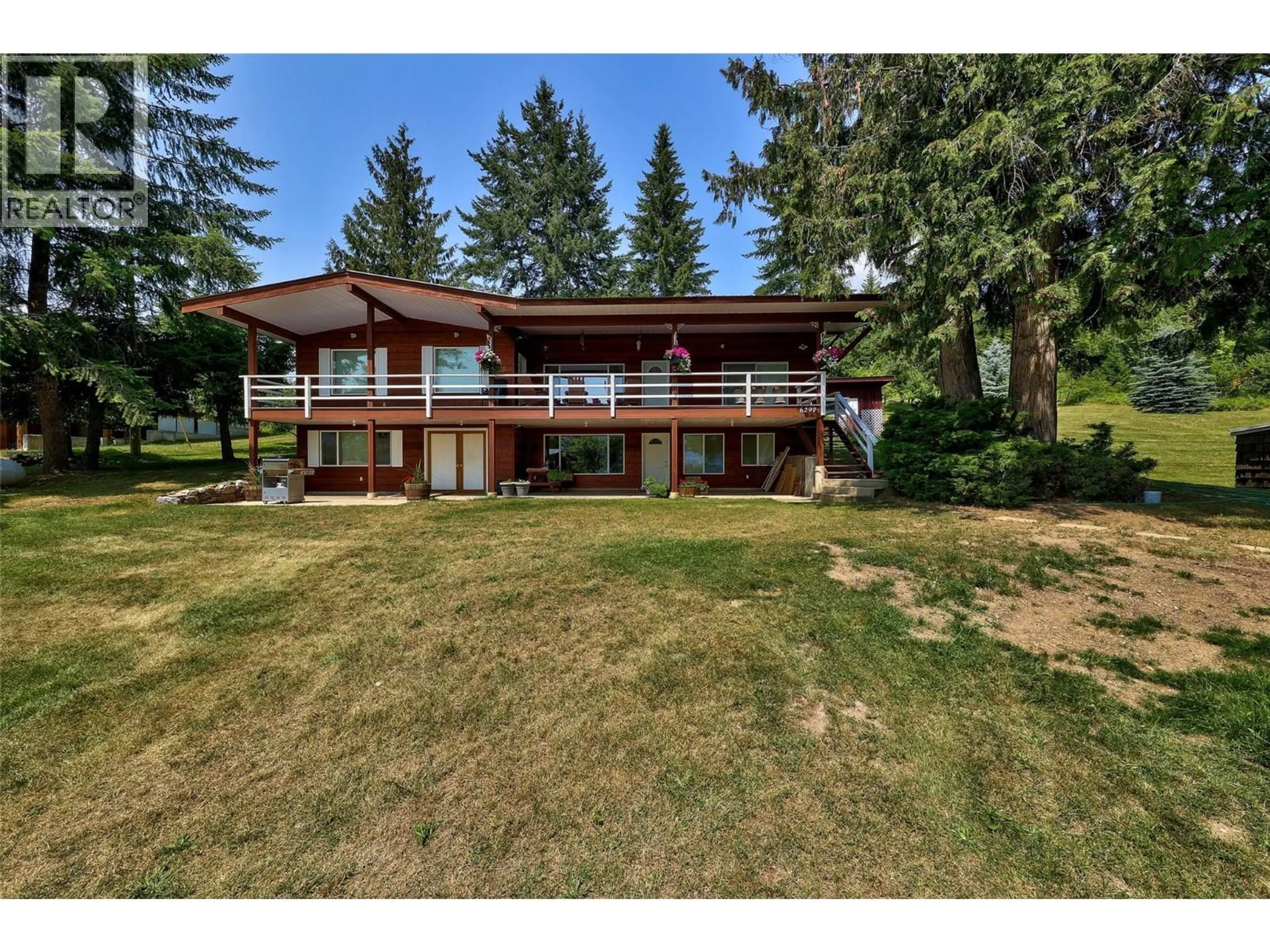 A pic from outside/outdoor area/front of a property/back of a property/a pic from drone, water/lake/river/ocean view for 6297 SQUILAX-ANGLEMONT ROAD, Magna Bay British Columbia V0E1M7