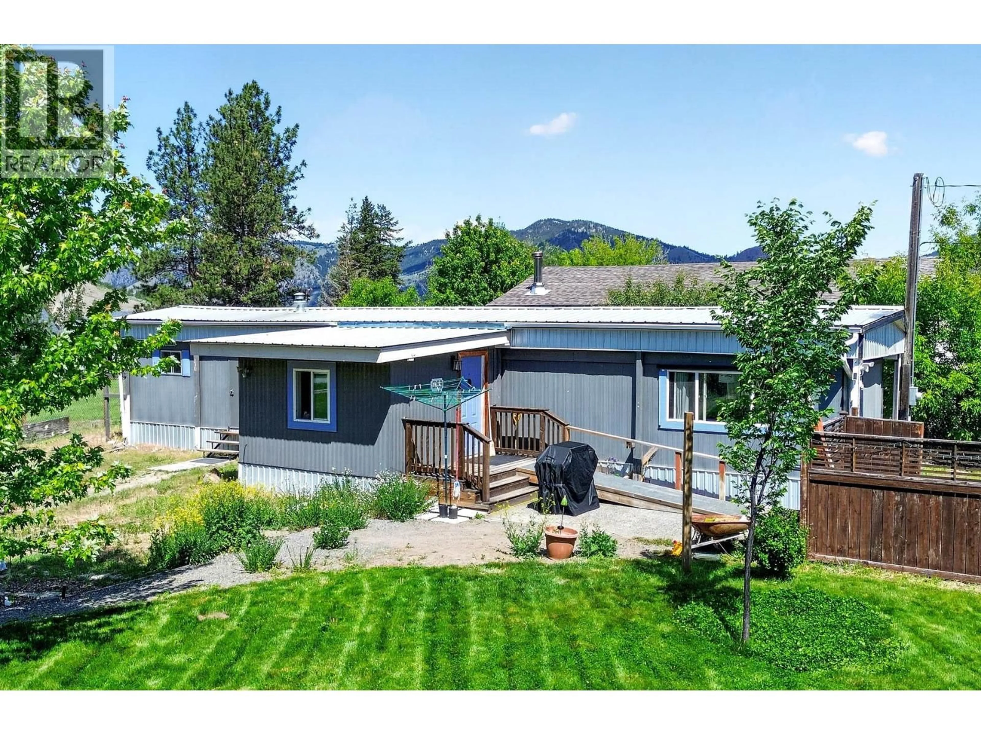 A pic from outside/outdoor area/front of a property/back of a property/a pic from drone, mountain view for 1299 PINEGROVE ROAD, Kamloops British Columbia V2C6V6
