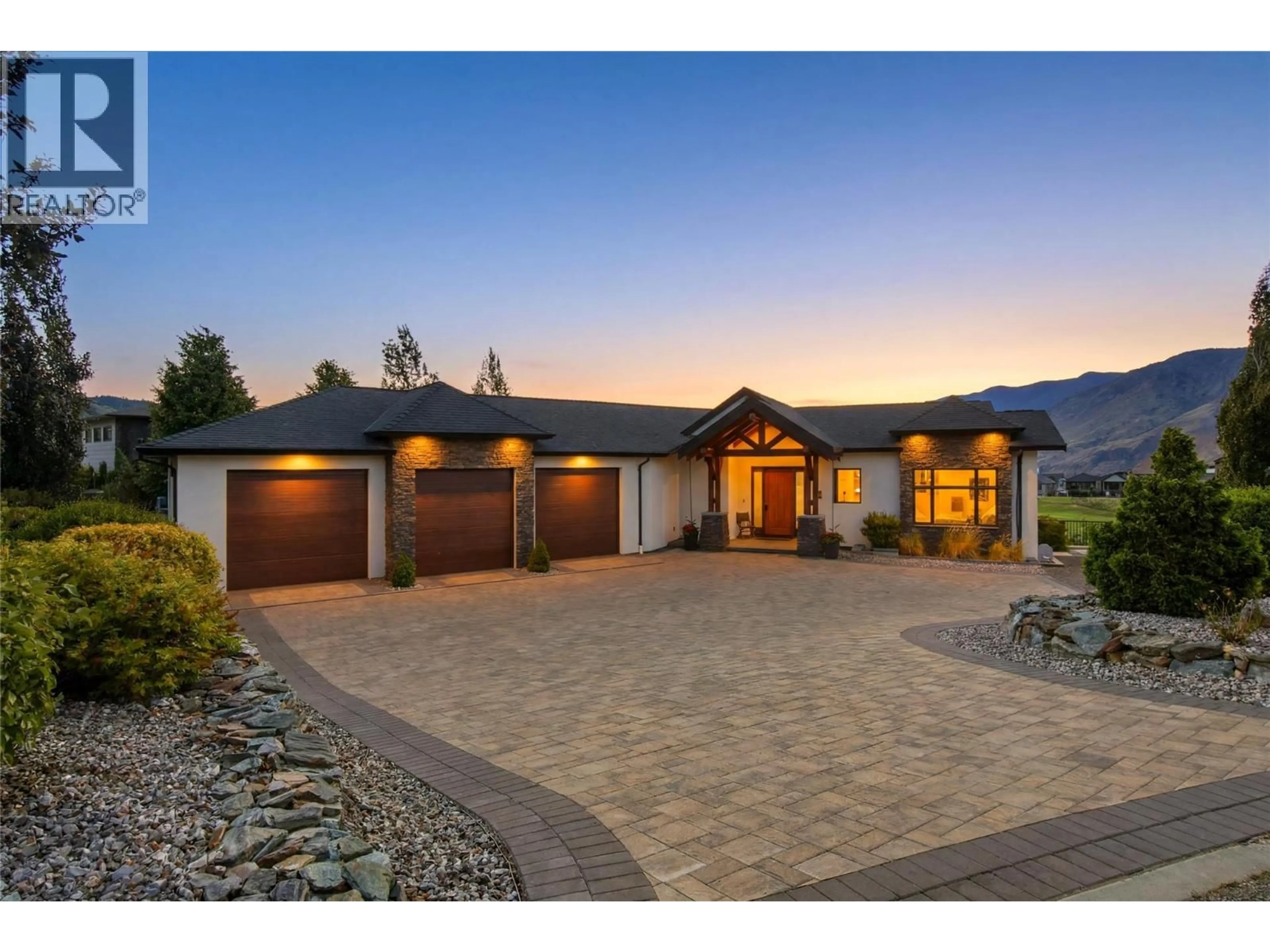 Home with brick exterior material, mountain view for 176 RUE CHEVAL NOIR STREET, Kamloops British Columbia V1S0B3