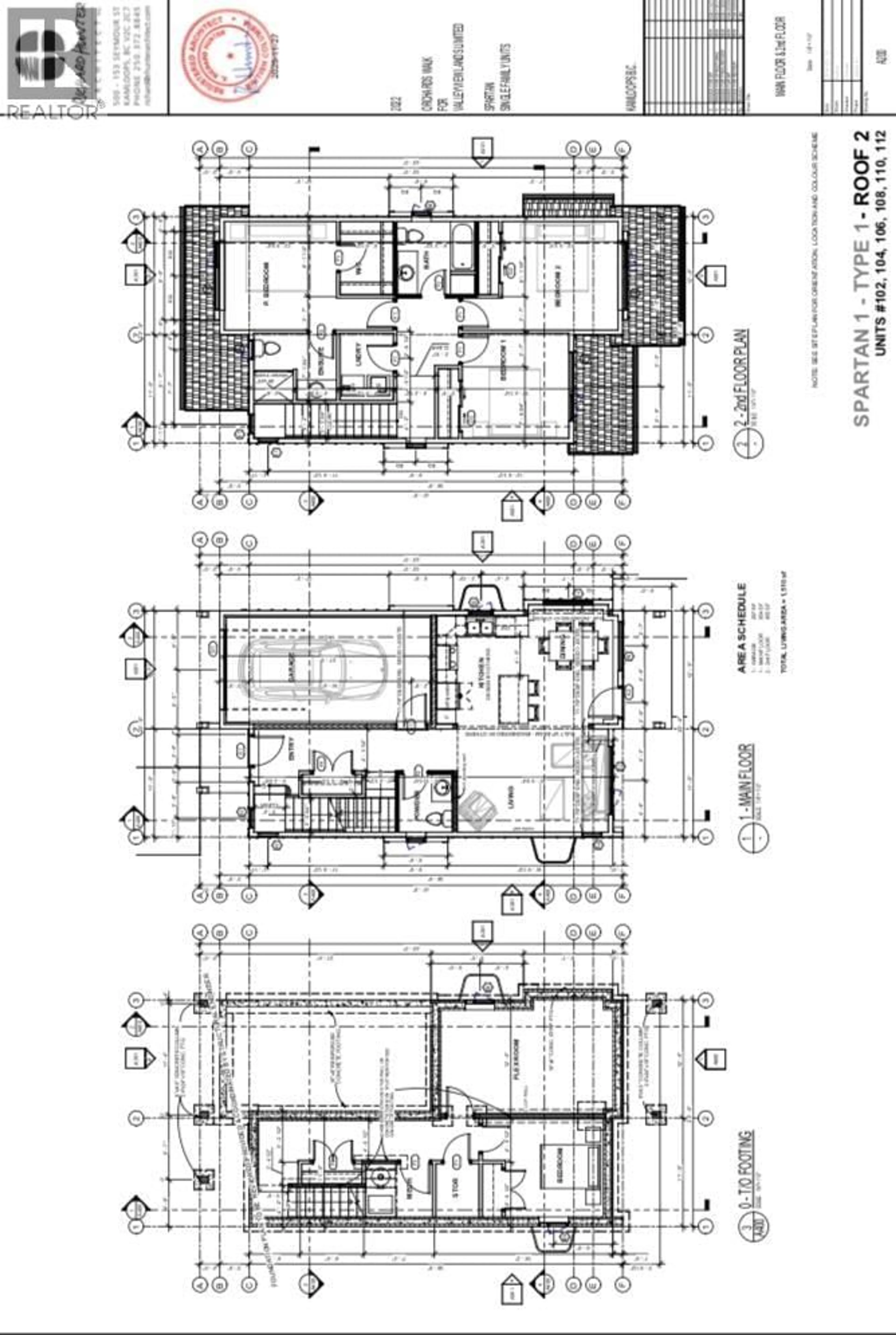 Floor plan for 105 - 3580 VALLEYVIEW DRIVE, Kamloops British Columbia V2C0H5