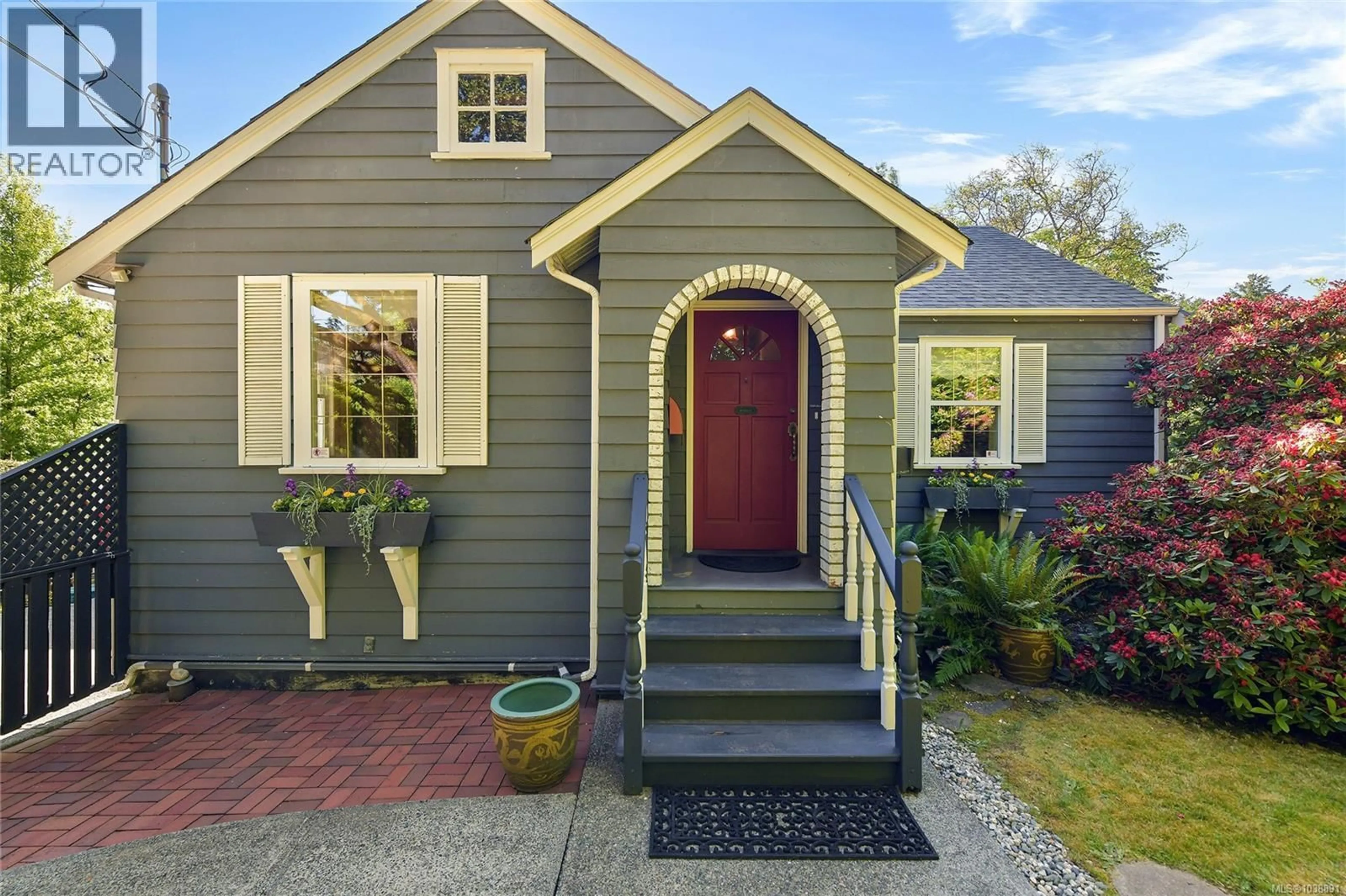 Home with vinyl exterior material, street for 4296 CEDAR HILL ROAD, Saanich British Columbia V8N3C5