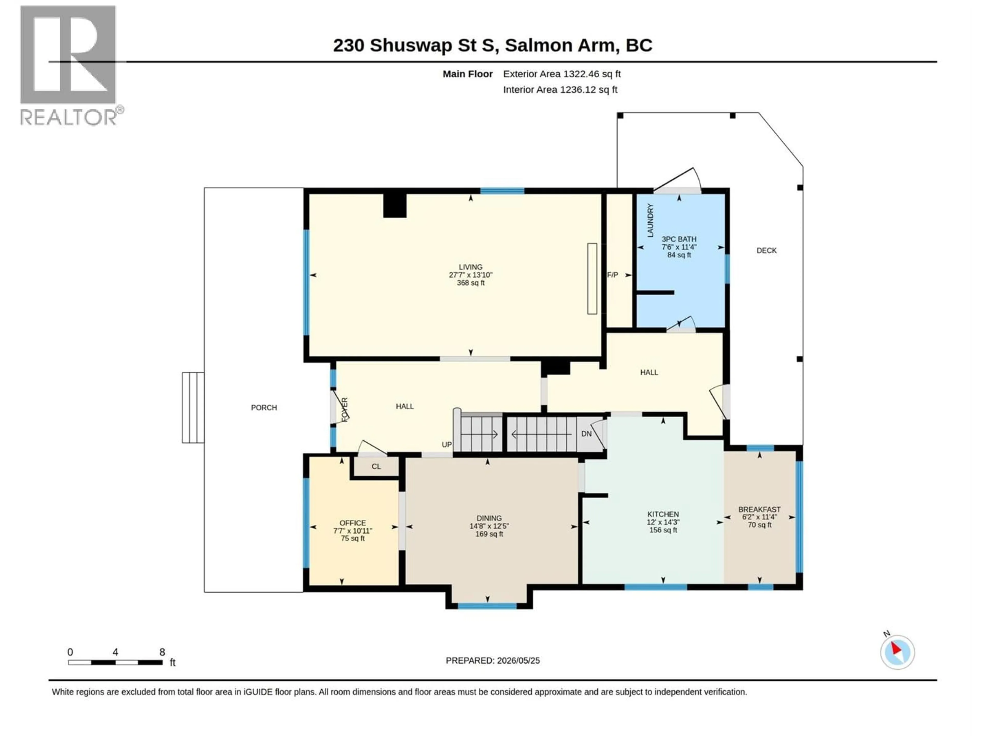 Floor plan for 230 SHUSWAP STREET SOUTHEAST, Salmon Arm British Columbia V1E4H7
