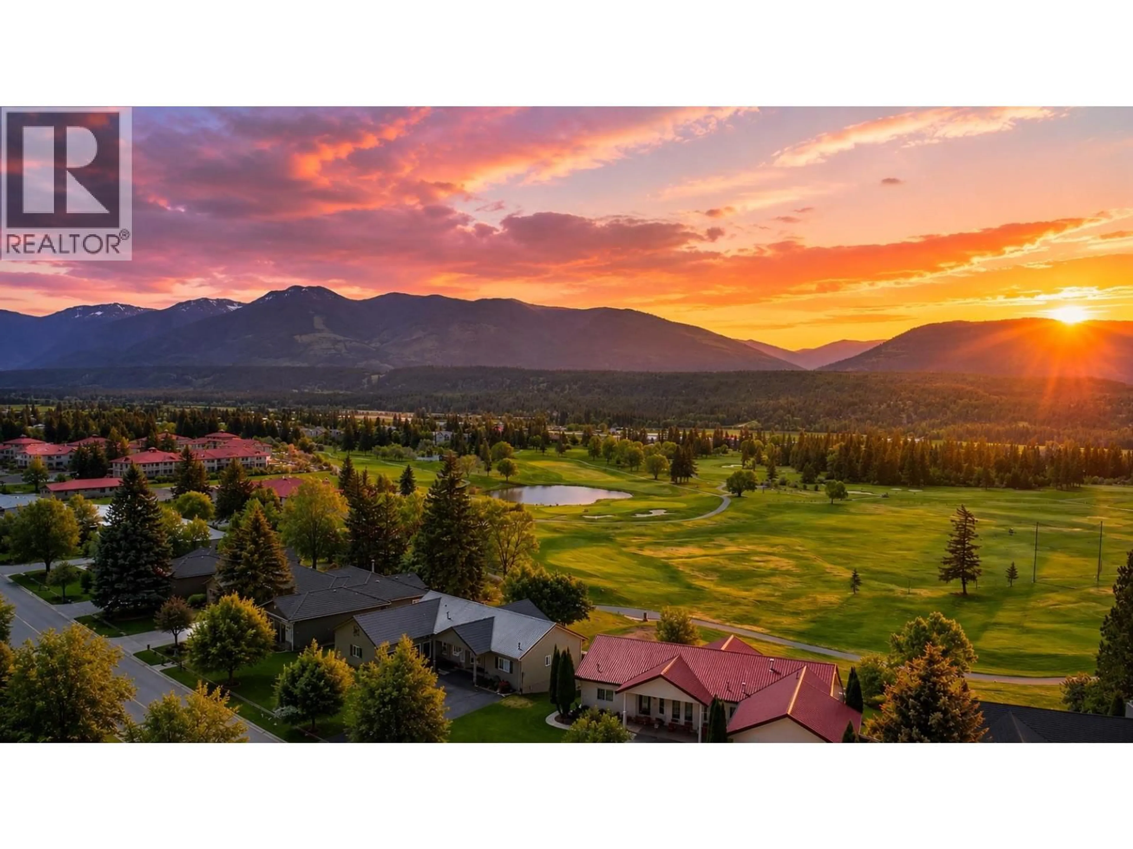 A pic from outside/outdoor area/front of a property/back of a property/a pic from drone, mountain view for 4006A - 5052 RIVERVIEW ROAD, Fairmont Hot Springs British Columbia V0B1L1
