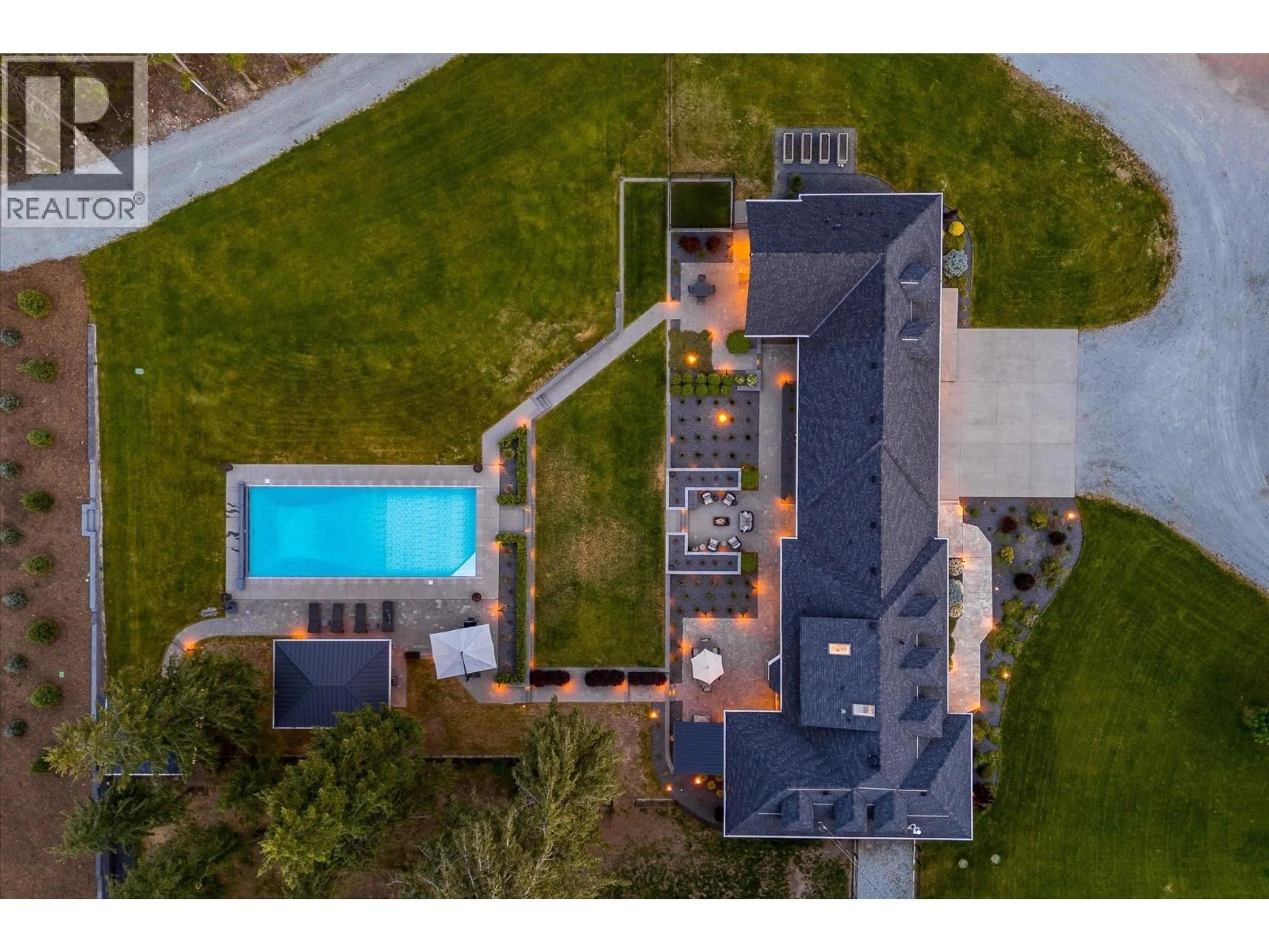 A pic from outside/outdoor area/front of a property/back of a property/a pic from drone, unknown for 4155 FIELD ROAD, Kelowna British Columbia V1W4G1
