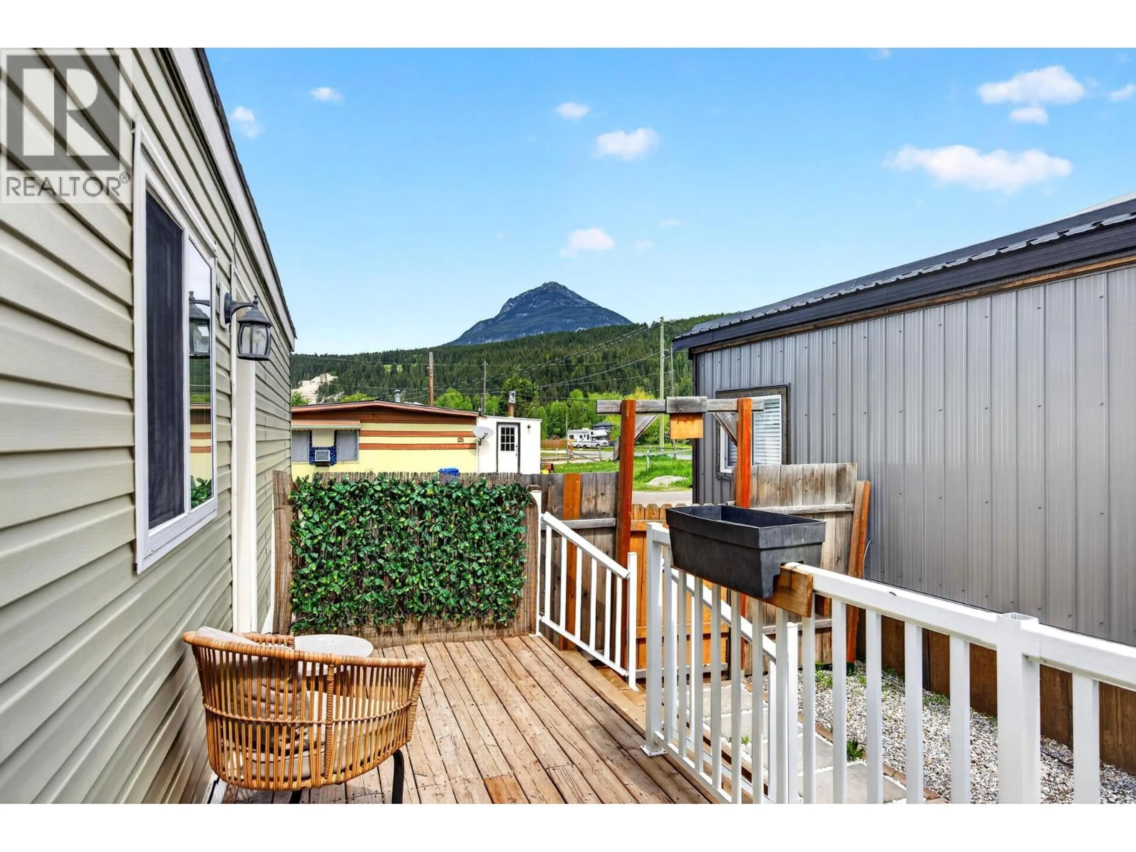 Patio, mountain view for 17 - 1409 11TH AVENUE NORTH, Golden British Columbia V0A1H2