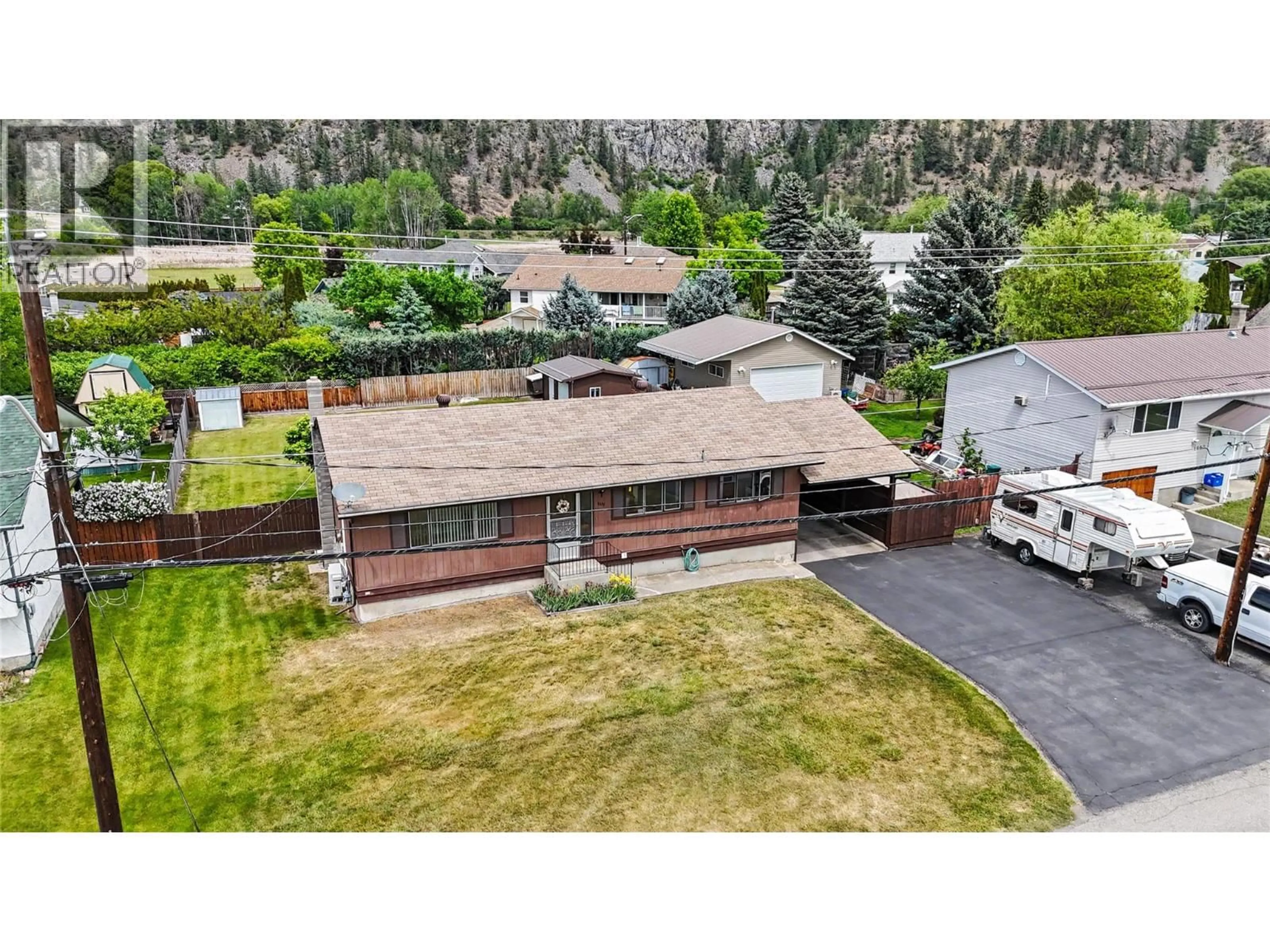 A pic from outside/outdoor area/front of a property/back of a property/a pic from drone, unknown for 1677 77TH AVENUE, Grand Forks British Columbia V0H1H0