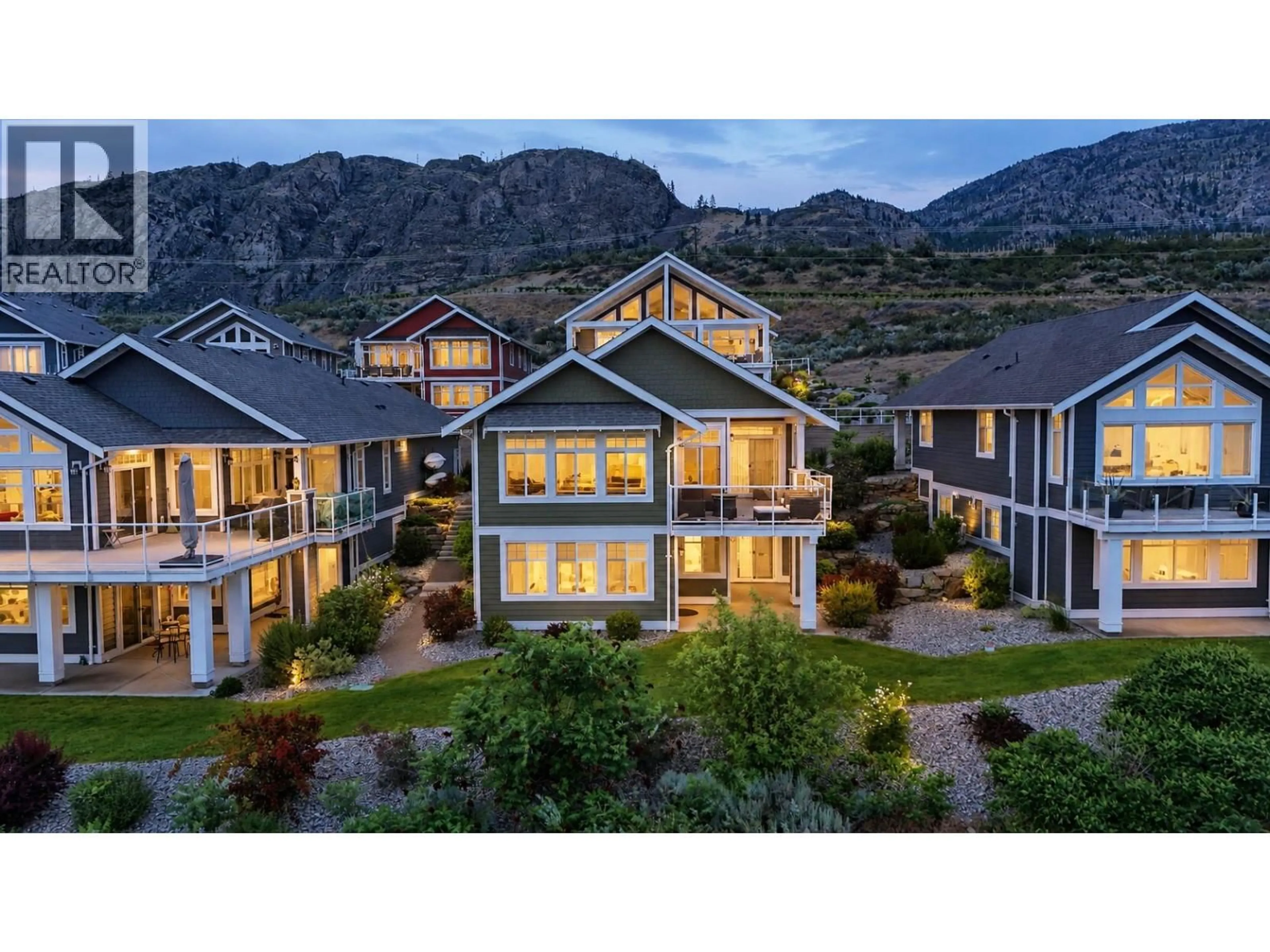 A pic from outside/outdoor area/front of a property/back of a property/a pic from drone, mountain view for 271 - 2450 RADIO TOWER ROAD, Oliver British Columbia V0H1T1