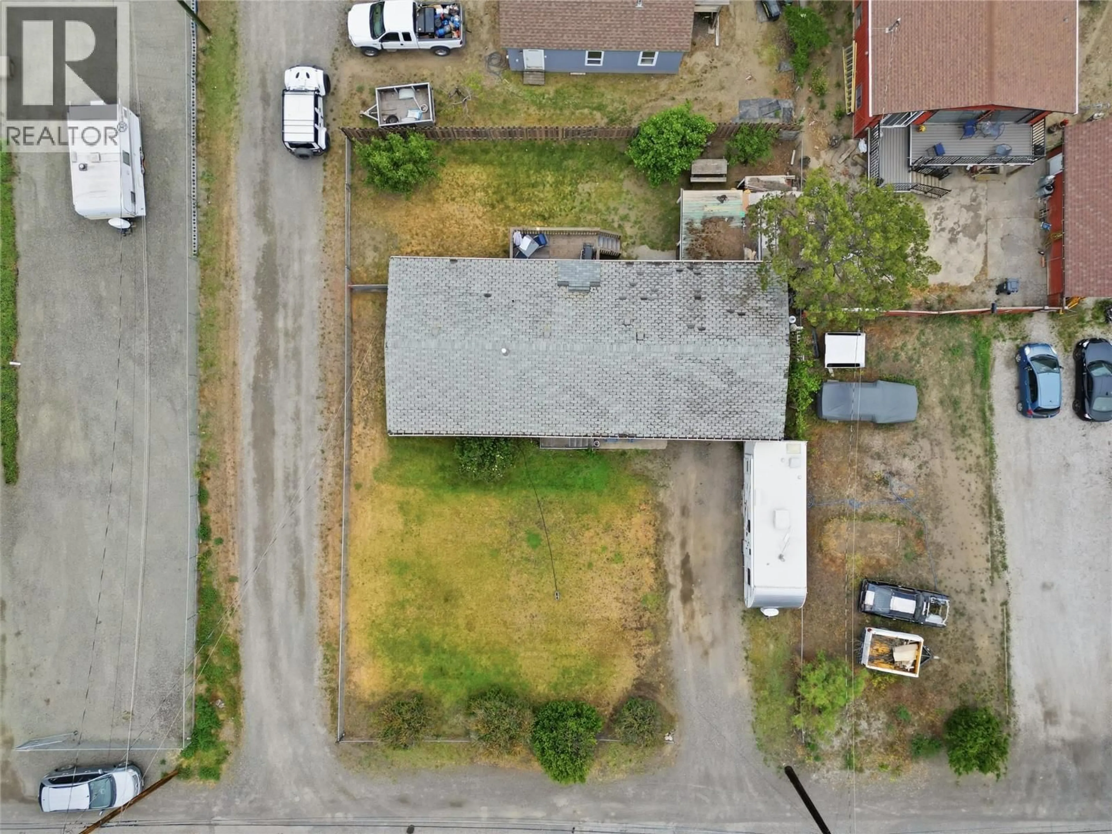 A pic from outside/outdoor area/front of a property/back of a property/a pic from drone, street for 421 TINGLEY STREET, Ashcroft British Columbia V0K1A0