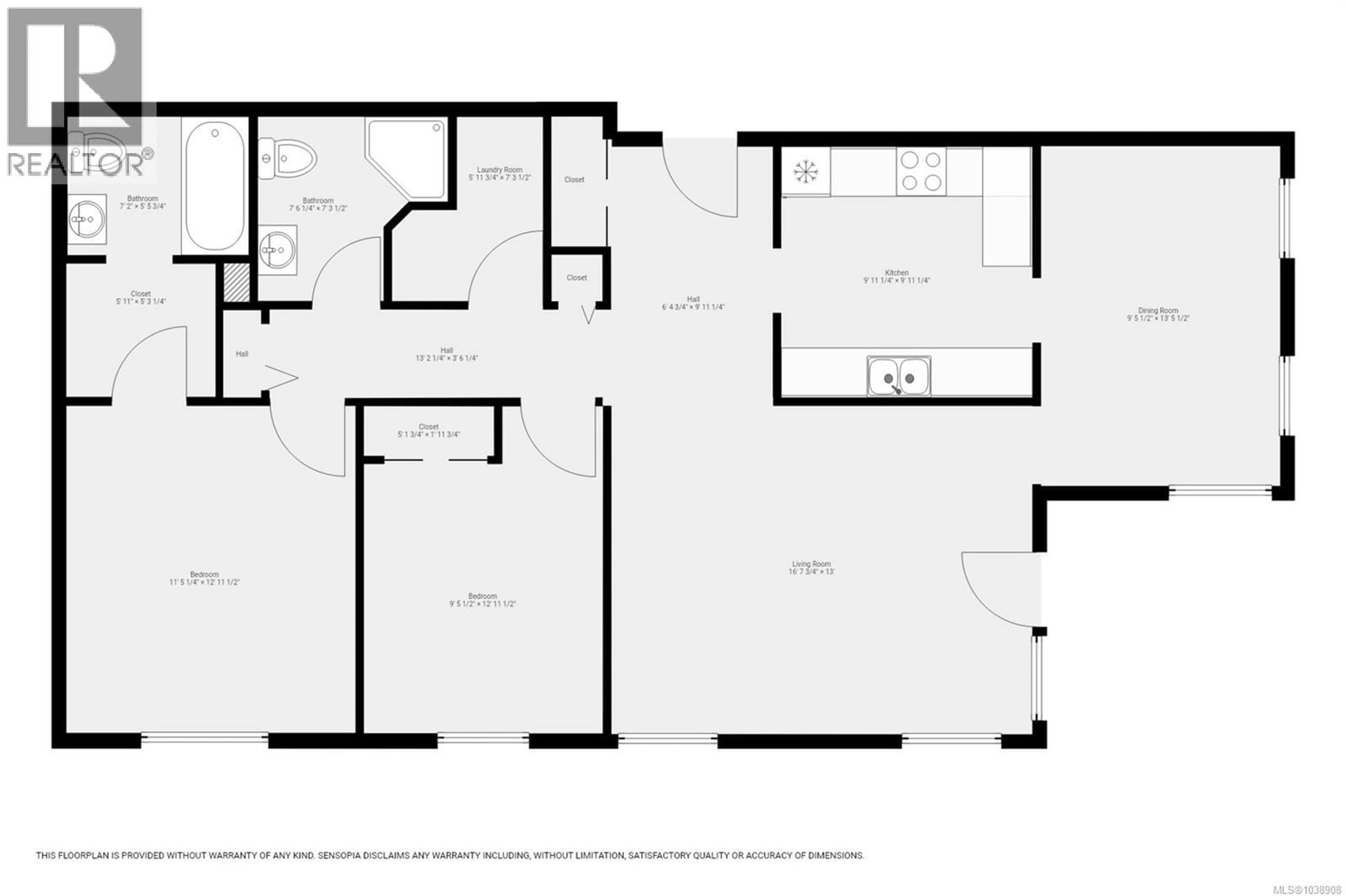 Floor plan for 214 - 280 DOGWOOD STREET SOUTH, Campbell River British Columbia V9W6Y7