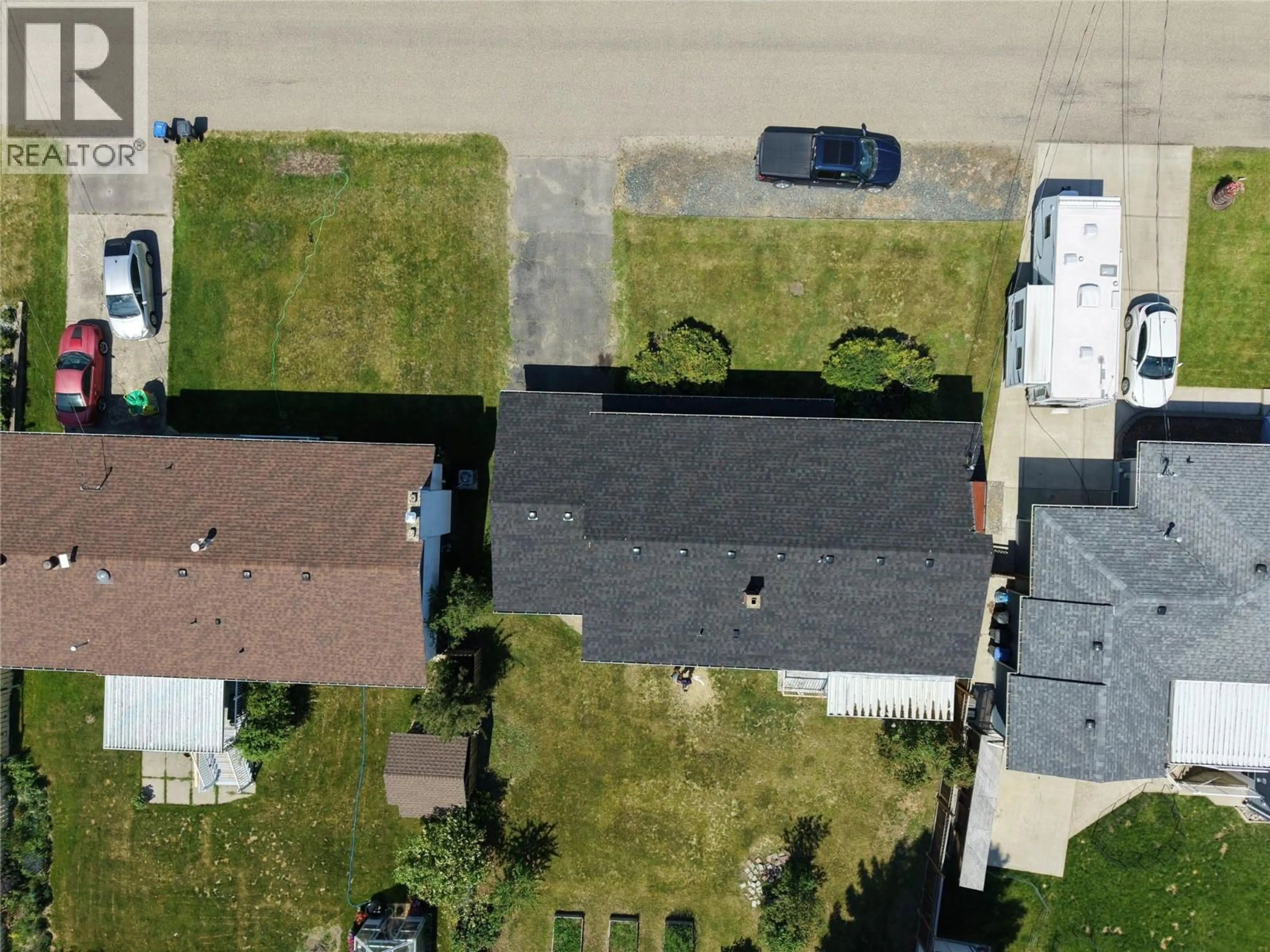 A pic from outside/outdoor area/front of a property/back of a property/a pic from drone, street for 847 HYSOP ROAD, Chase British Columbia V0E1M0