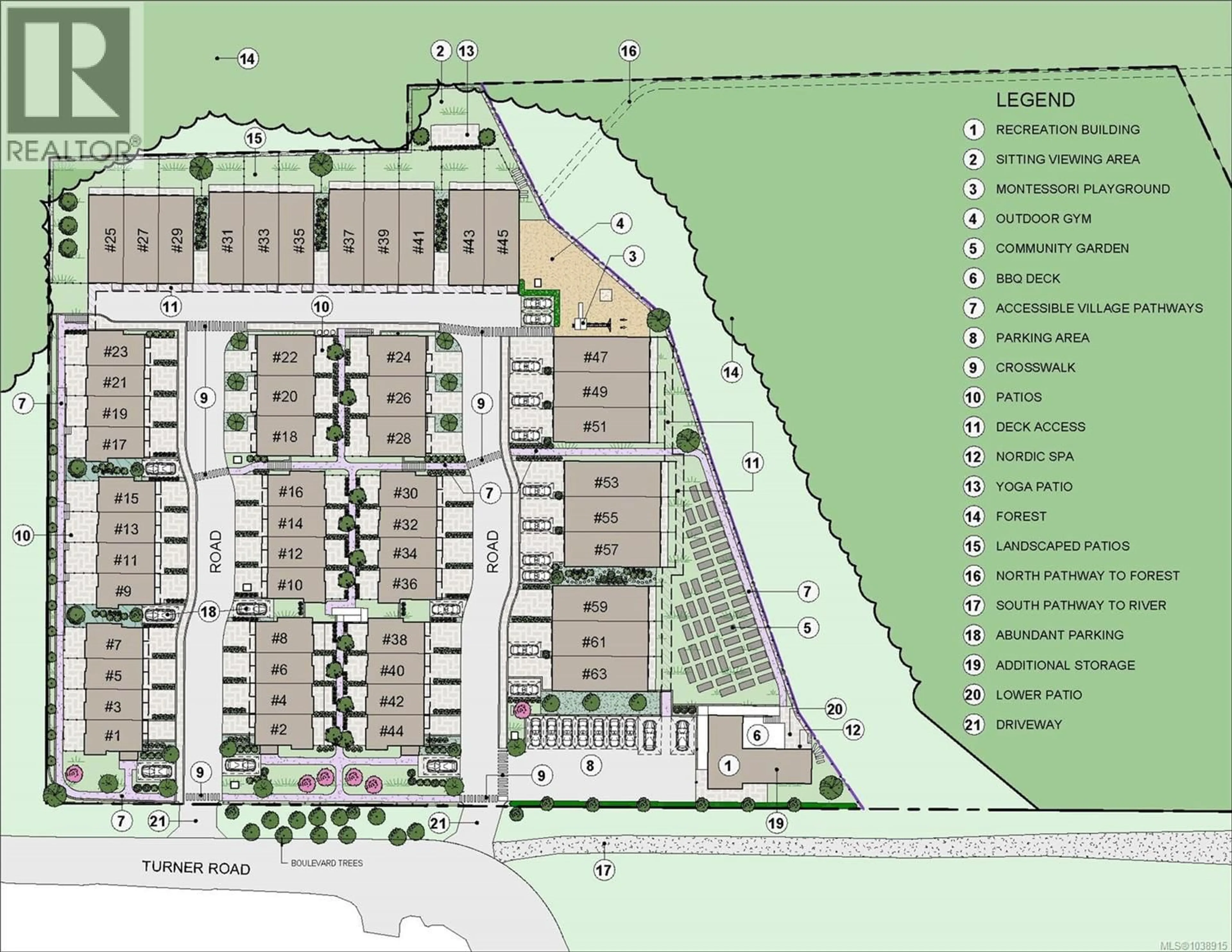 Floor plan for 6 - 703 TURNER ROAD, Parksville British Columbia V9P1T7