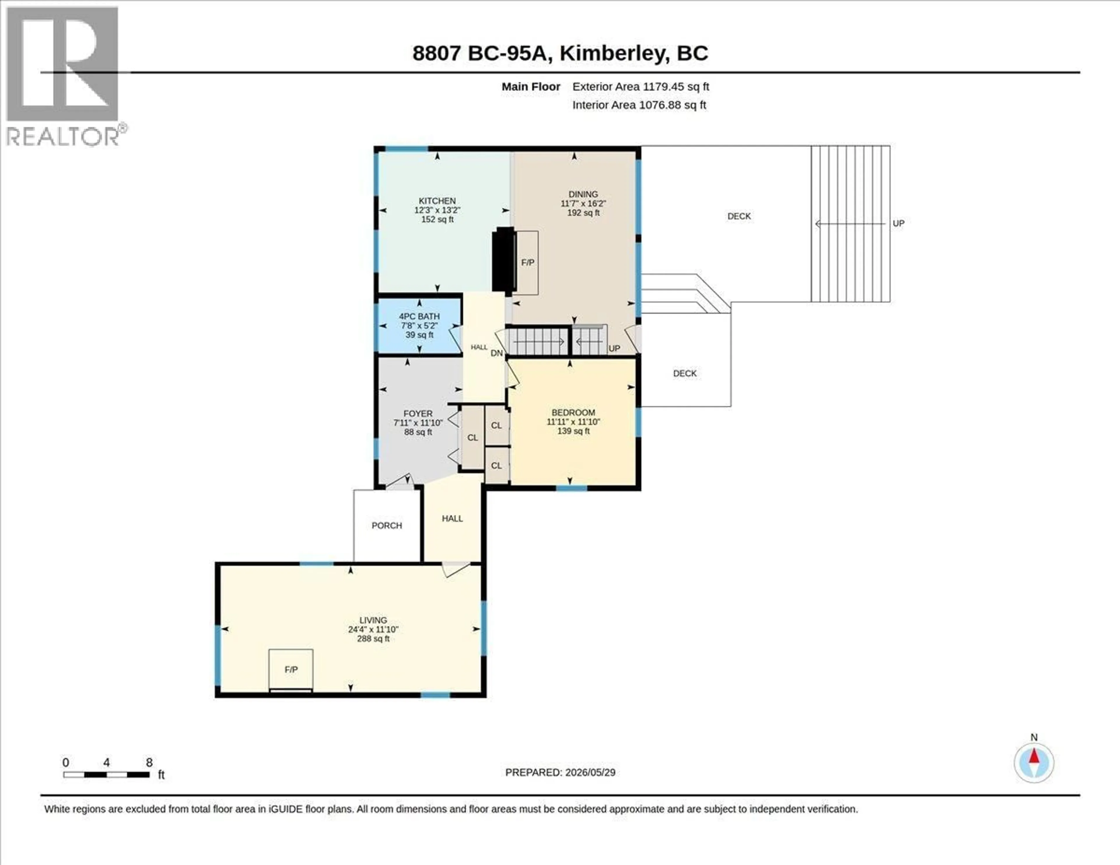 Floor plan for 8807 HIGHWAY 95A OTHER, Kimberley British Columbia V1A3M6