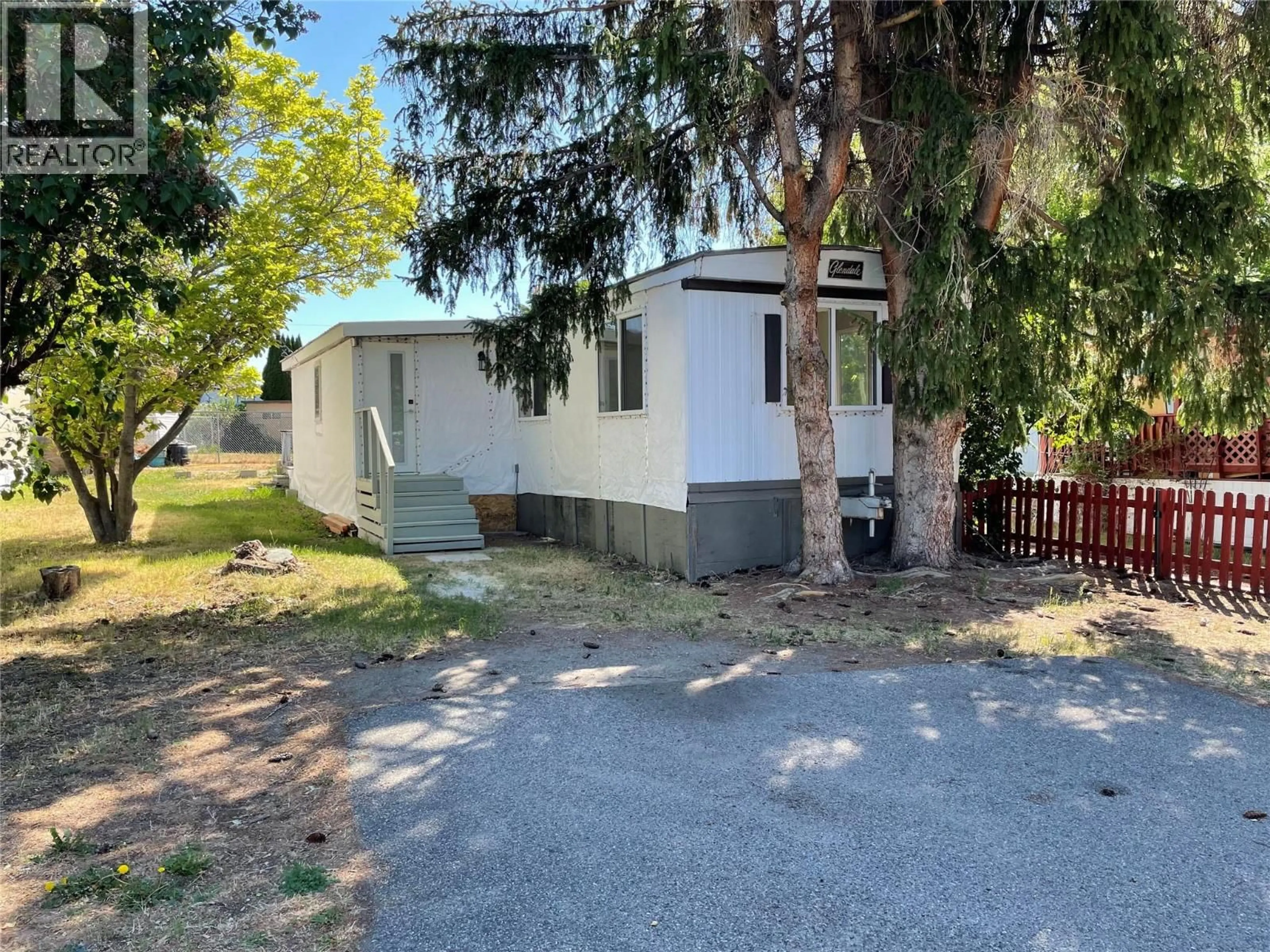 A pic from outside/outdoor area/front of a property/back of a property/a pic from drone, street for 48- 2035 BOUCHERIE ROAD, Westbank British Columbia V4T1Z7