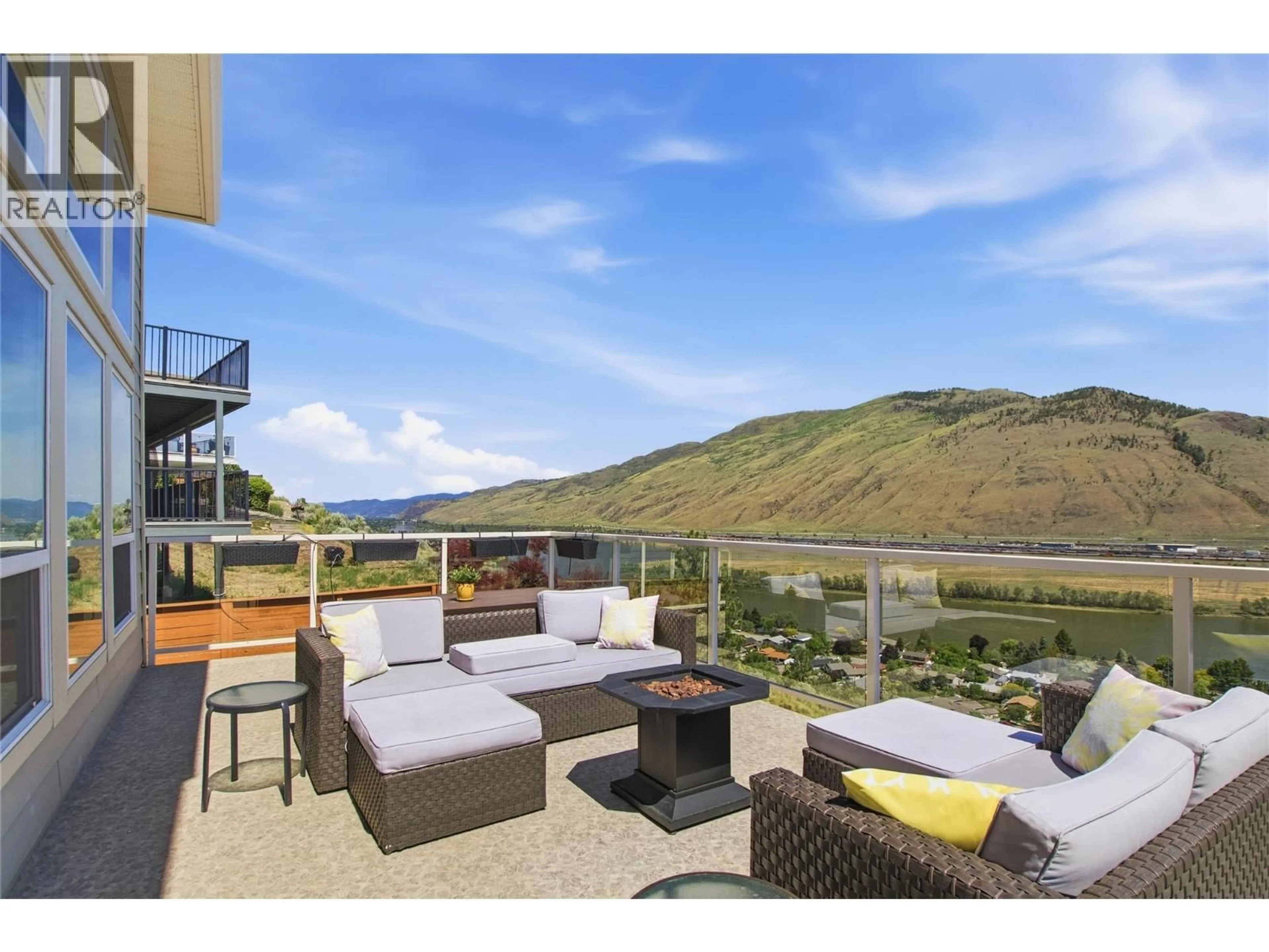 Patio, water/lake/river/ocean view for 1014 SADDLEBACK COURT, Kamloops British Columbia V2B0B9