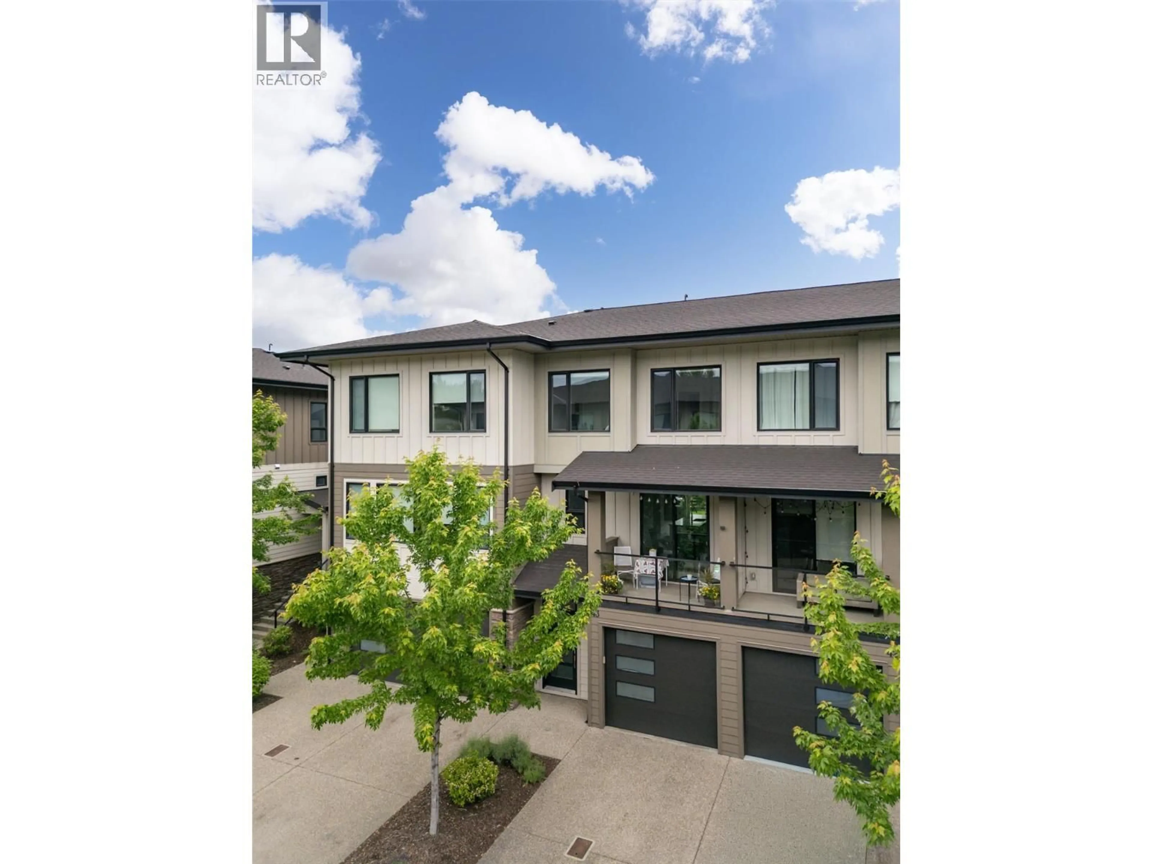 A pic from outside/outdoor area/front of a property/back of a property/a pic from drone, street for 43 - 12798 LAKE HILL DRIVE, Lake Country British Columbia V4V2W5