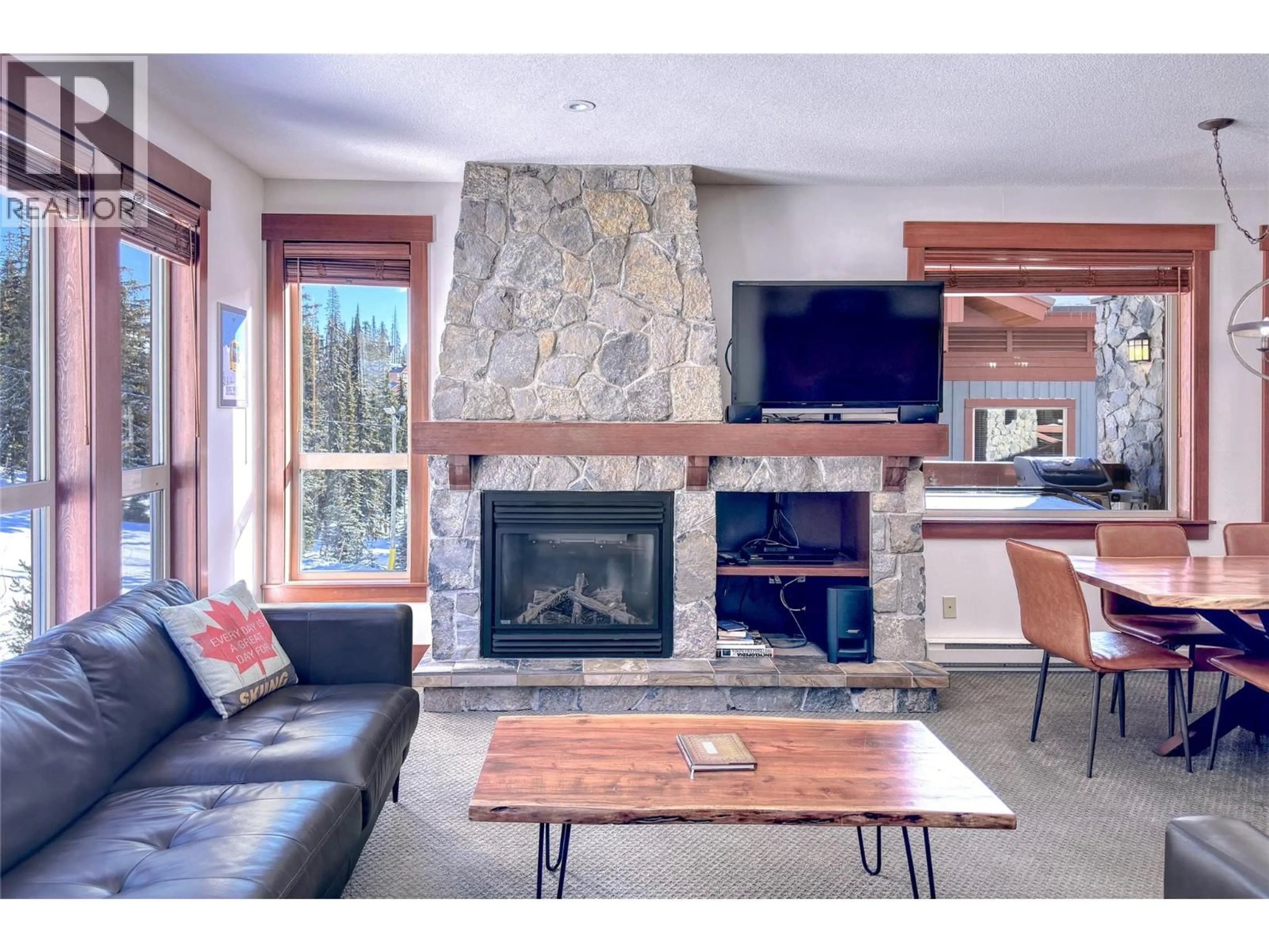 Living room with furniture, unknown for 306 - 5257 BIG WHITE ROAD, Big White British Columbia V1P1P3