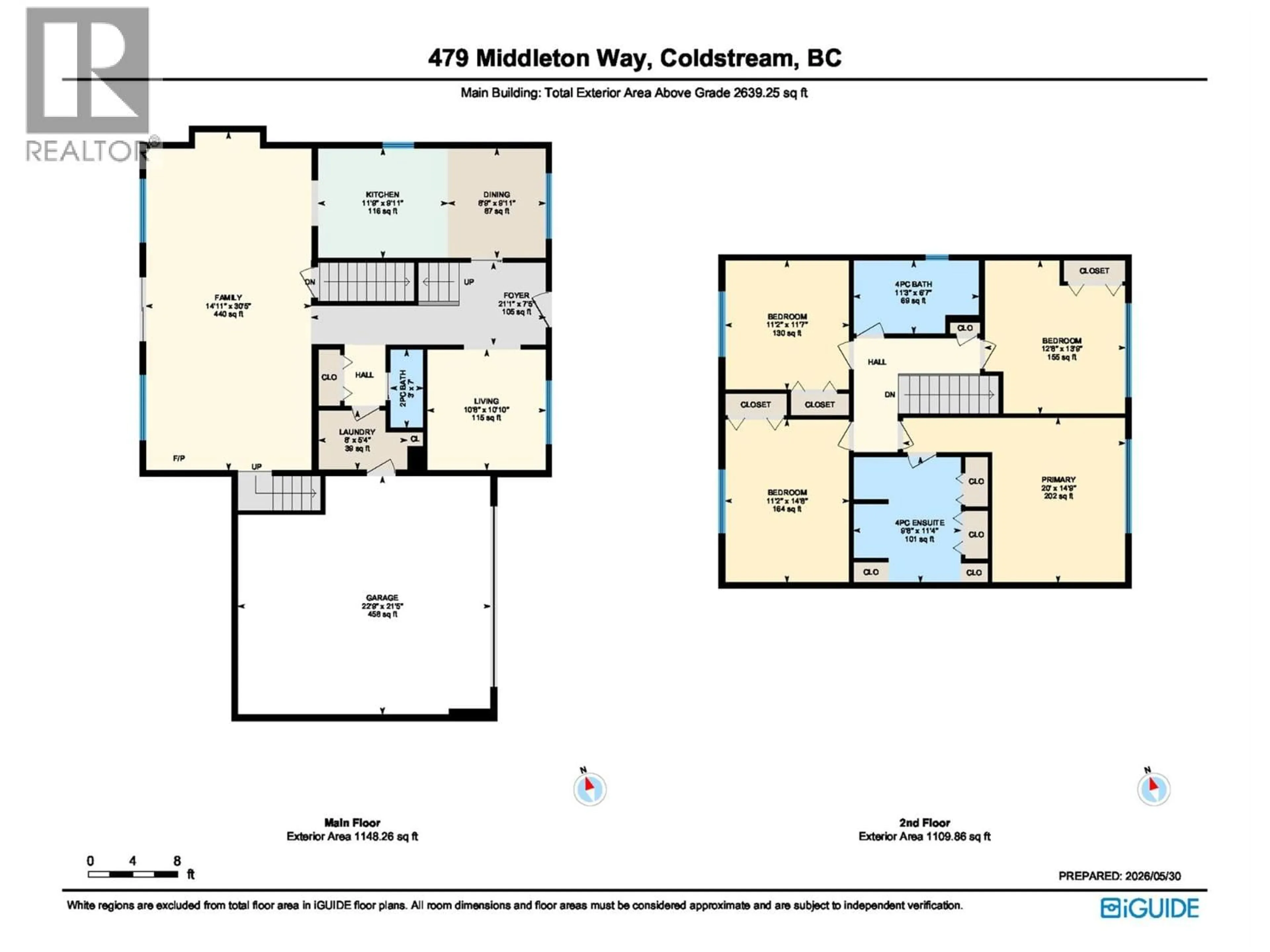 Floor plan for 479 MIDDLETON WAY, Coldstream British Columbia V1B3Z7