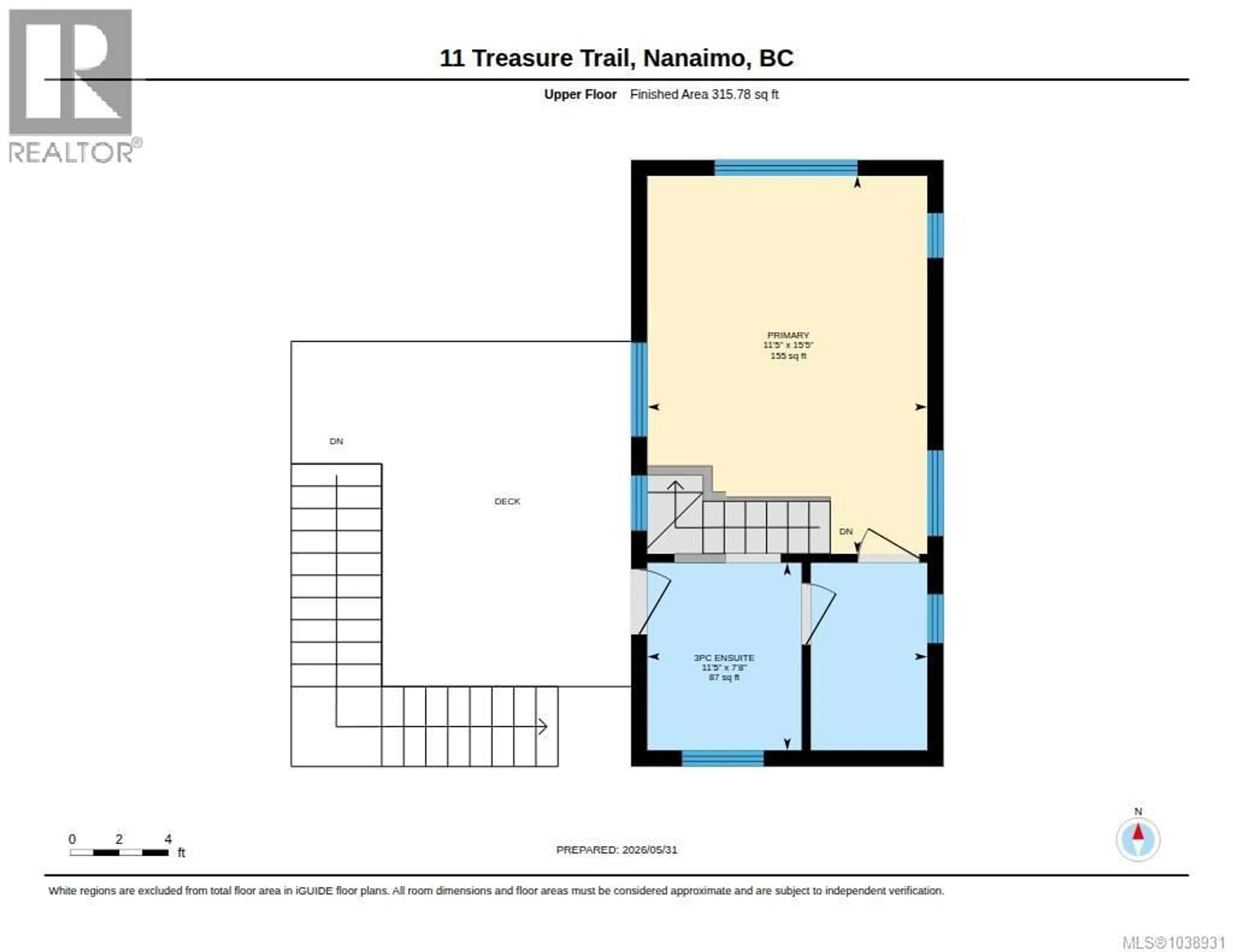 Floor plan for 11 TREASURE TRAIL, Protection Island British Columbia V9R6R1