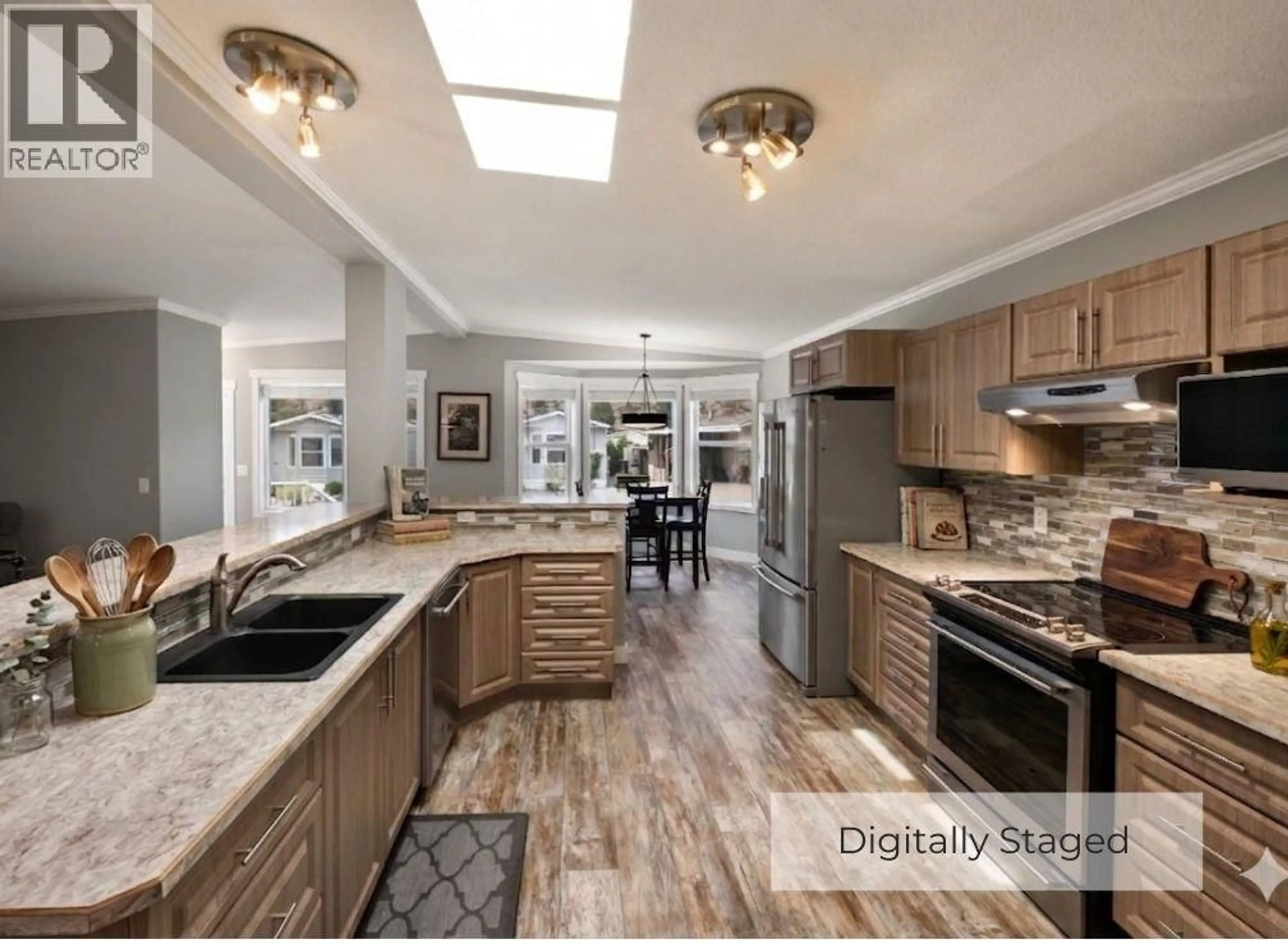 Open concept kitchen, ceramic/tile floor for 93 - 8598 HIGHWAY 97 OTHER, Oliver British Columbia V0H1T2