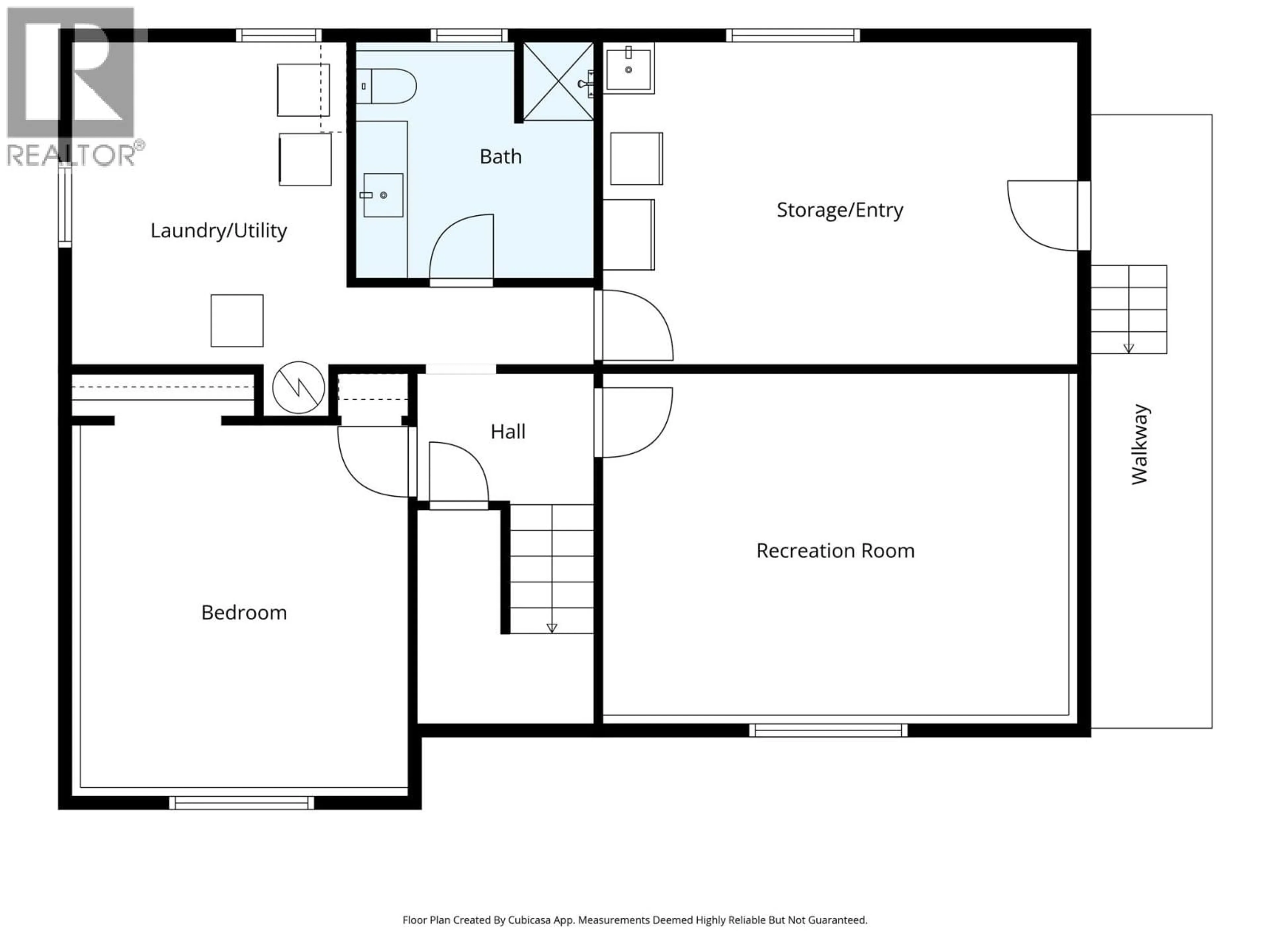 Floor plan for 2572 FLEETWOOD AVENUE, Kamloops British Columbia V2B4S9