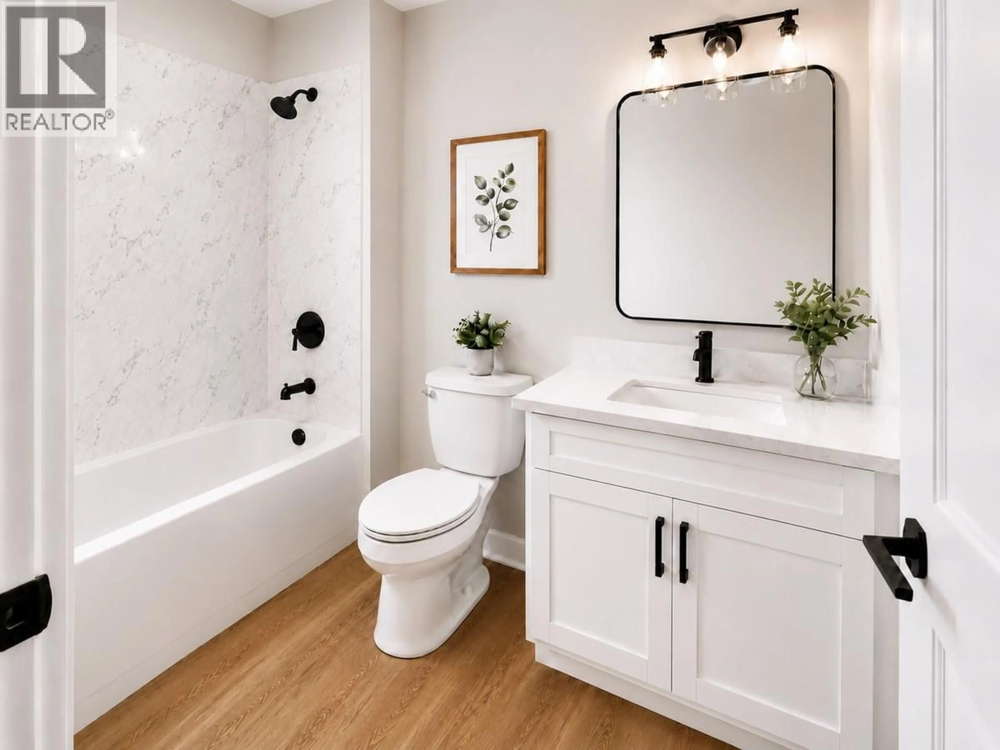 Contemporary bathroom, ceramic/tile floor for 40 - 1013 KEYSTONE CRESCENT, Revelstoke British Columbia V0E2S0