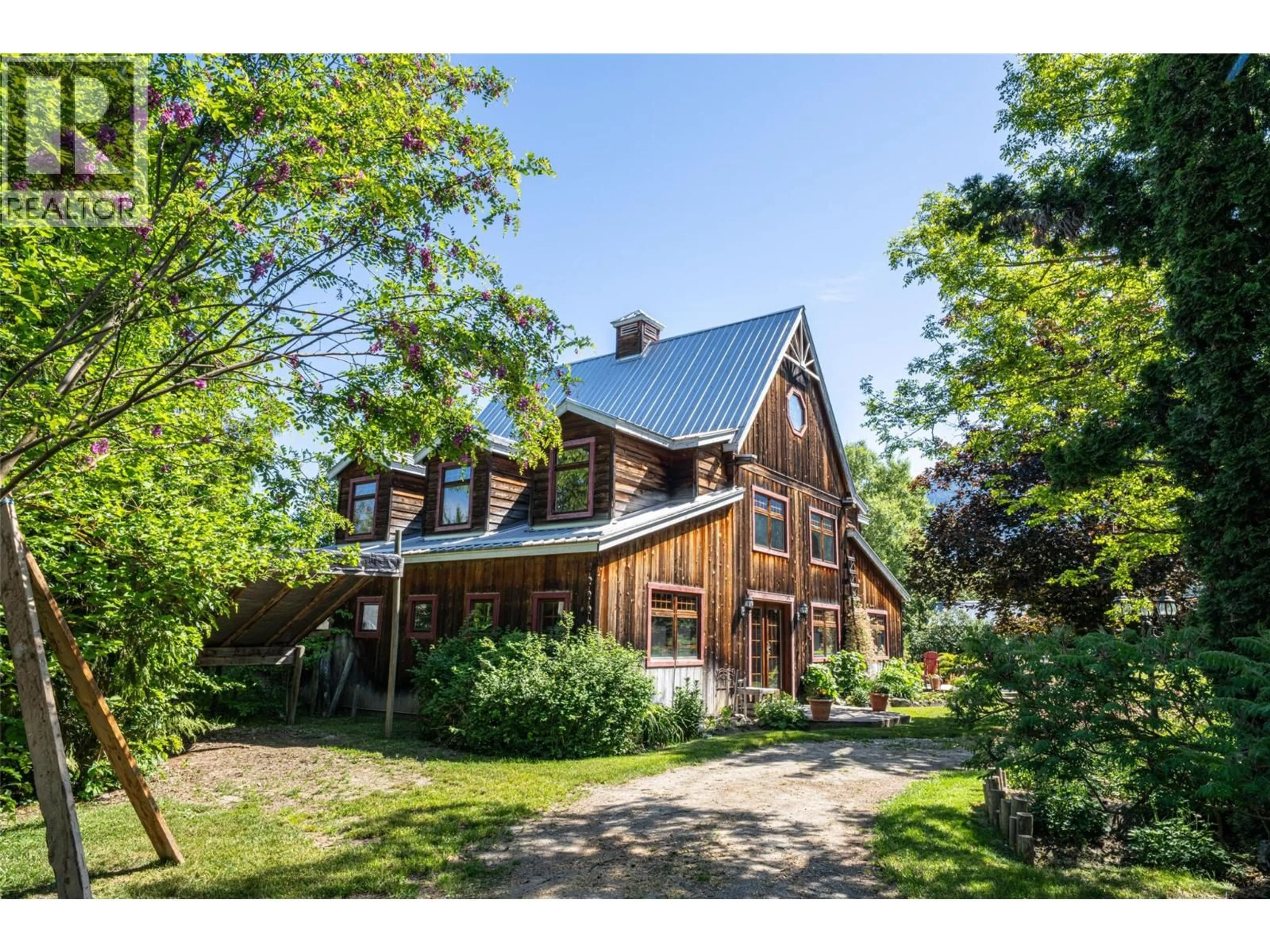 Home with brick exterior material, street for 749 ENDERBY - GRINDROD ROAD, Enderby British Columbia V4Y4K1