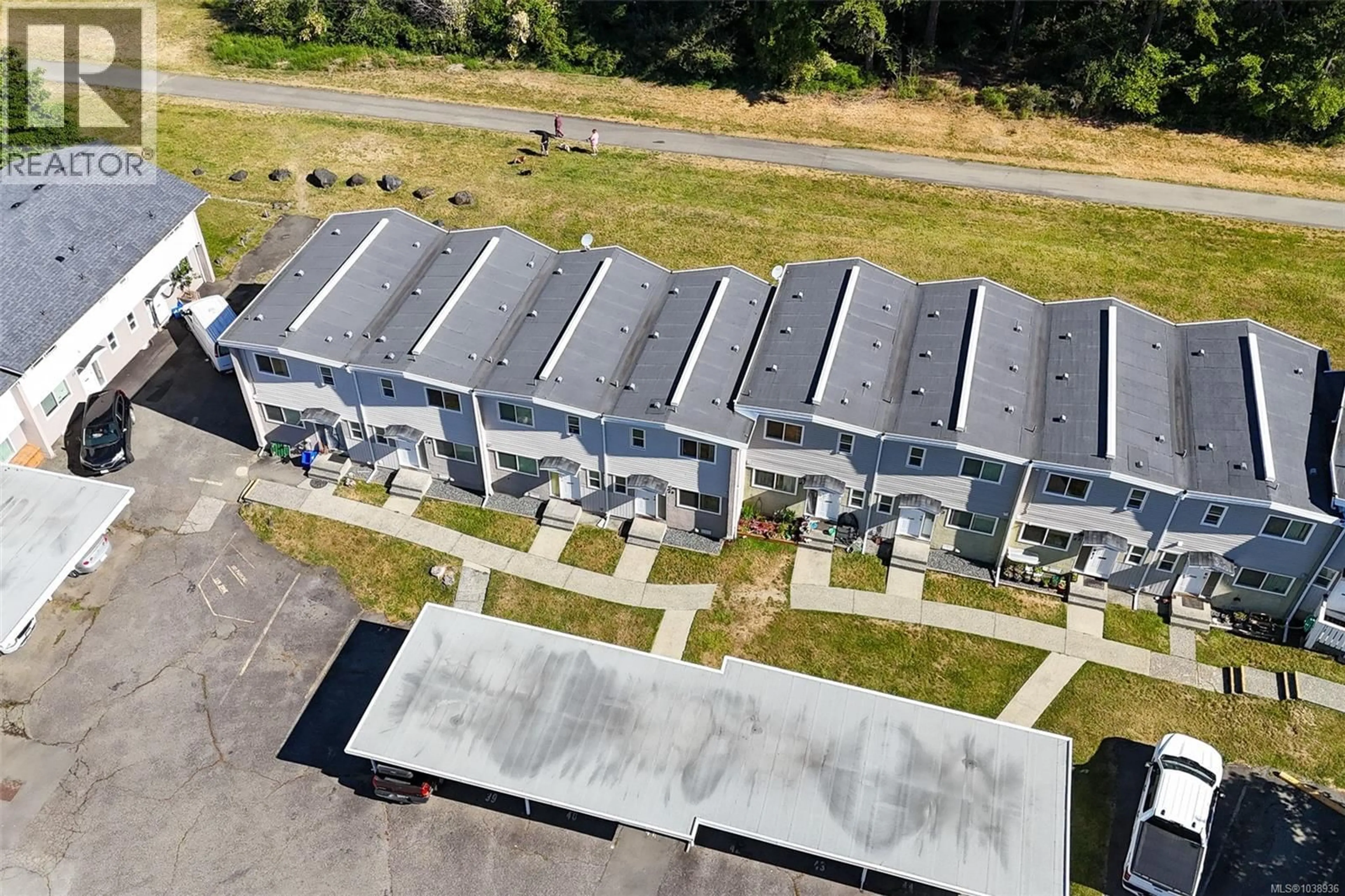 A pic from outside/outdoor area/front of a property/back of a property/a pic from drone, building for 40 - 4110 KENDALL AVENUE, Port Alberni British Columbia V9Y5J1