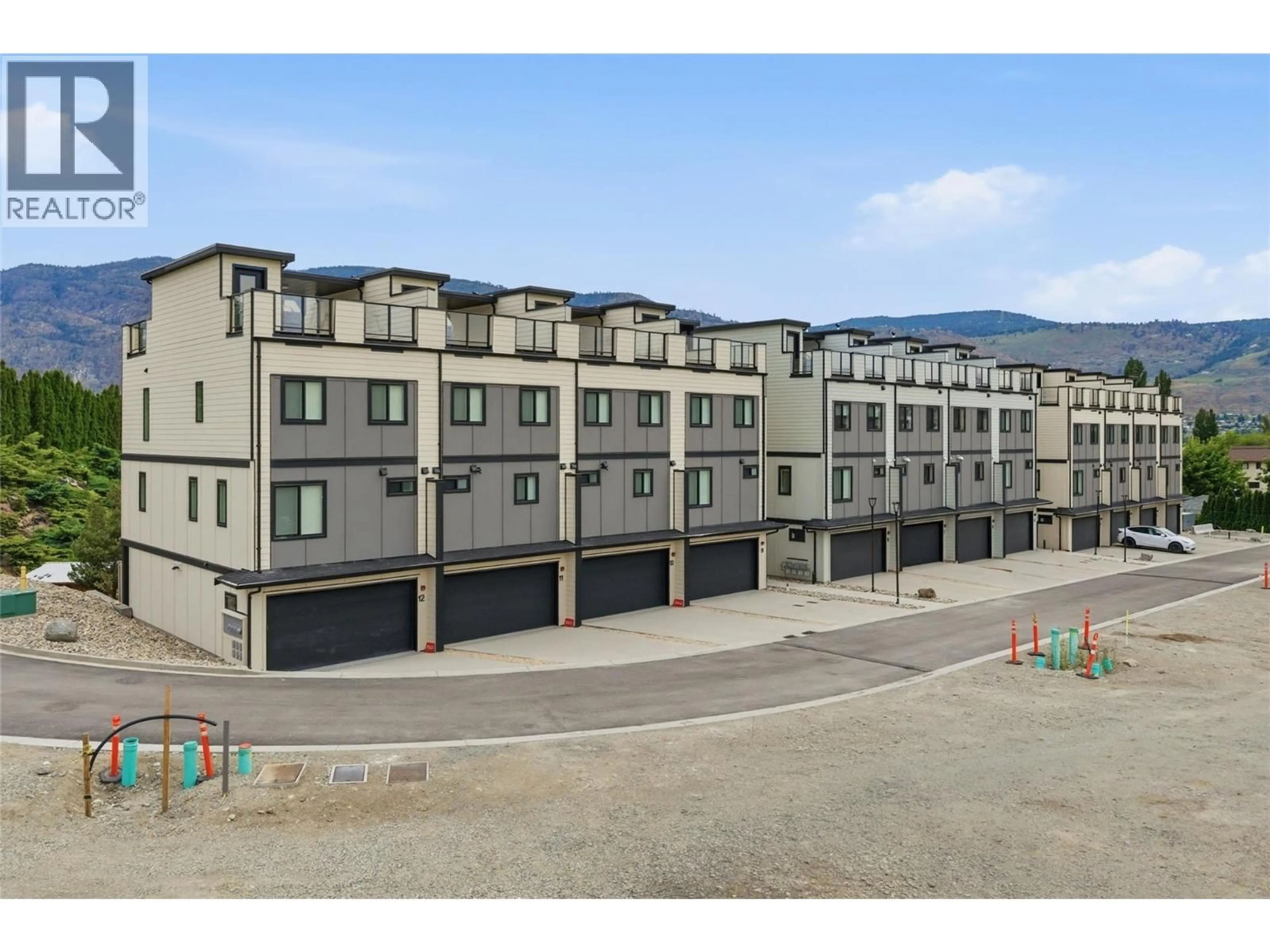 A pic from outside/outdoor area/front of a property/back of a property/a pic from drone, mountain view for 6 - 4601 97 STREET, Osoyoos British Columbia V0H1V1