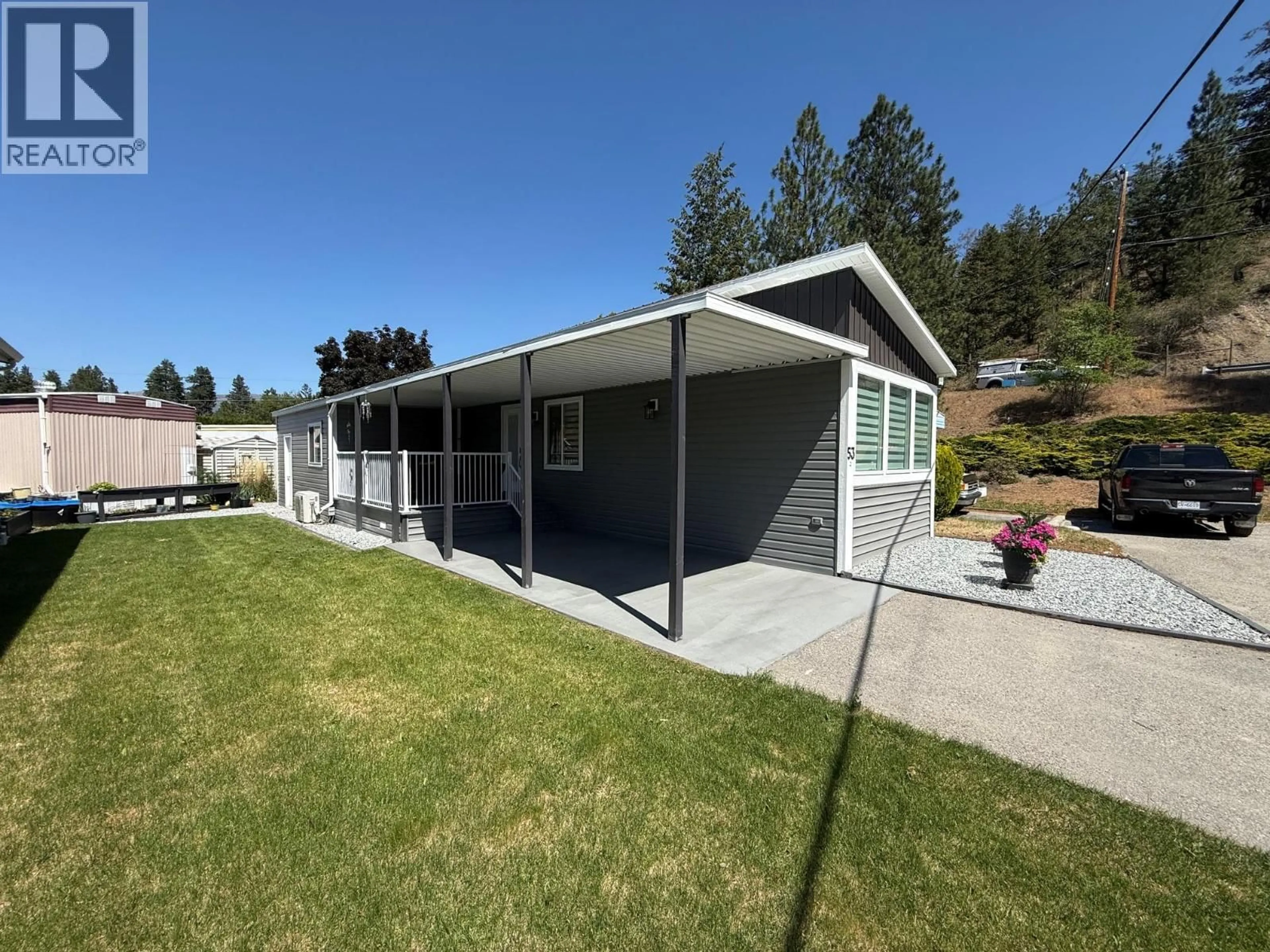 Home with vinyl exterior material, unknown for 53 - 8712 STEUART STREET, Summerland British Columbia V0H1Z6