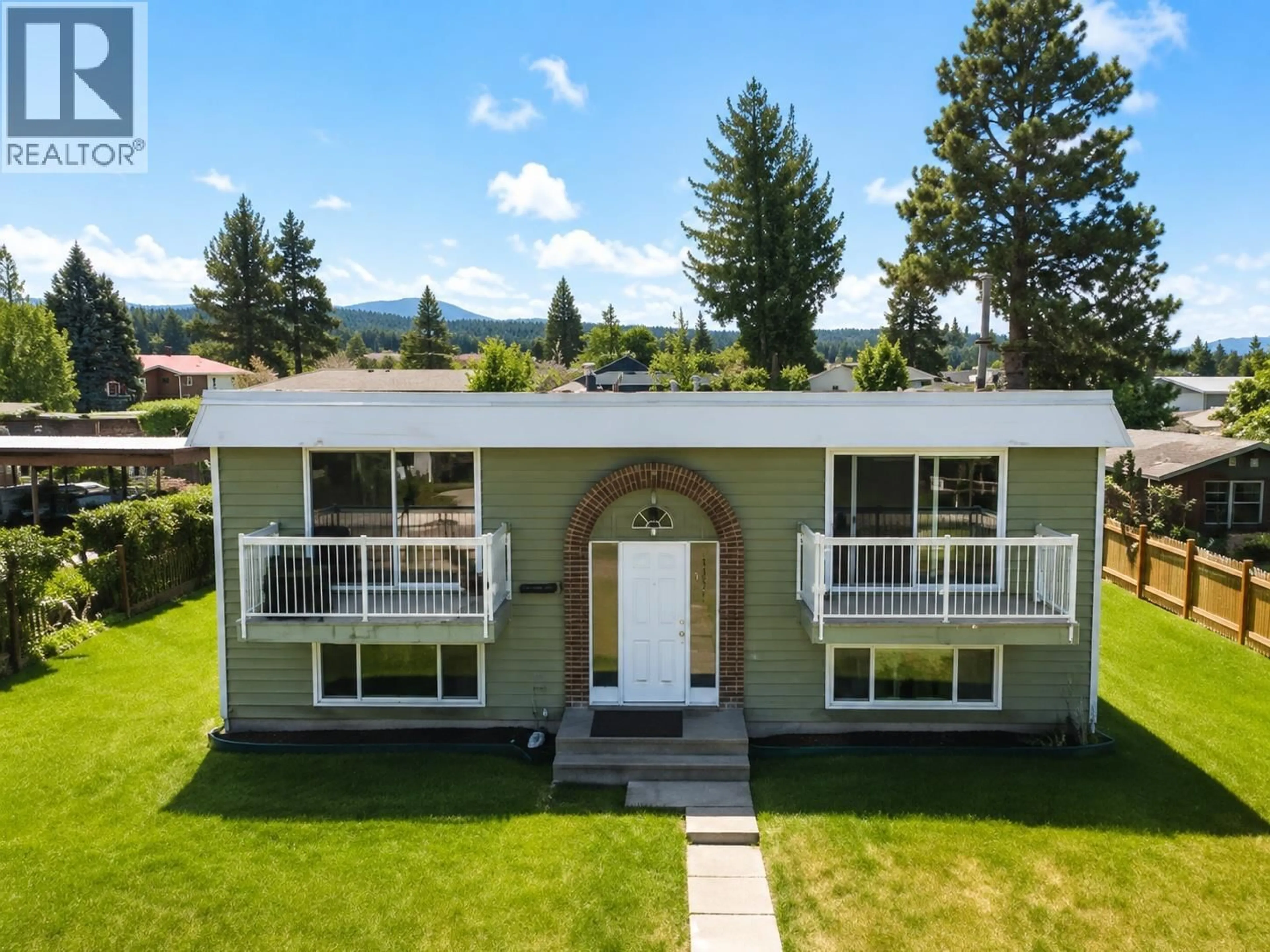 A pic from outside/outdoor area/front of a property/back of a property/a pic from drone, mountain view for 217 8TH STREET SOUTH, Cranbrook British Columbia V1C1N9
