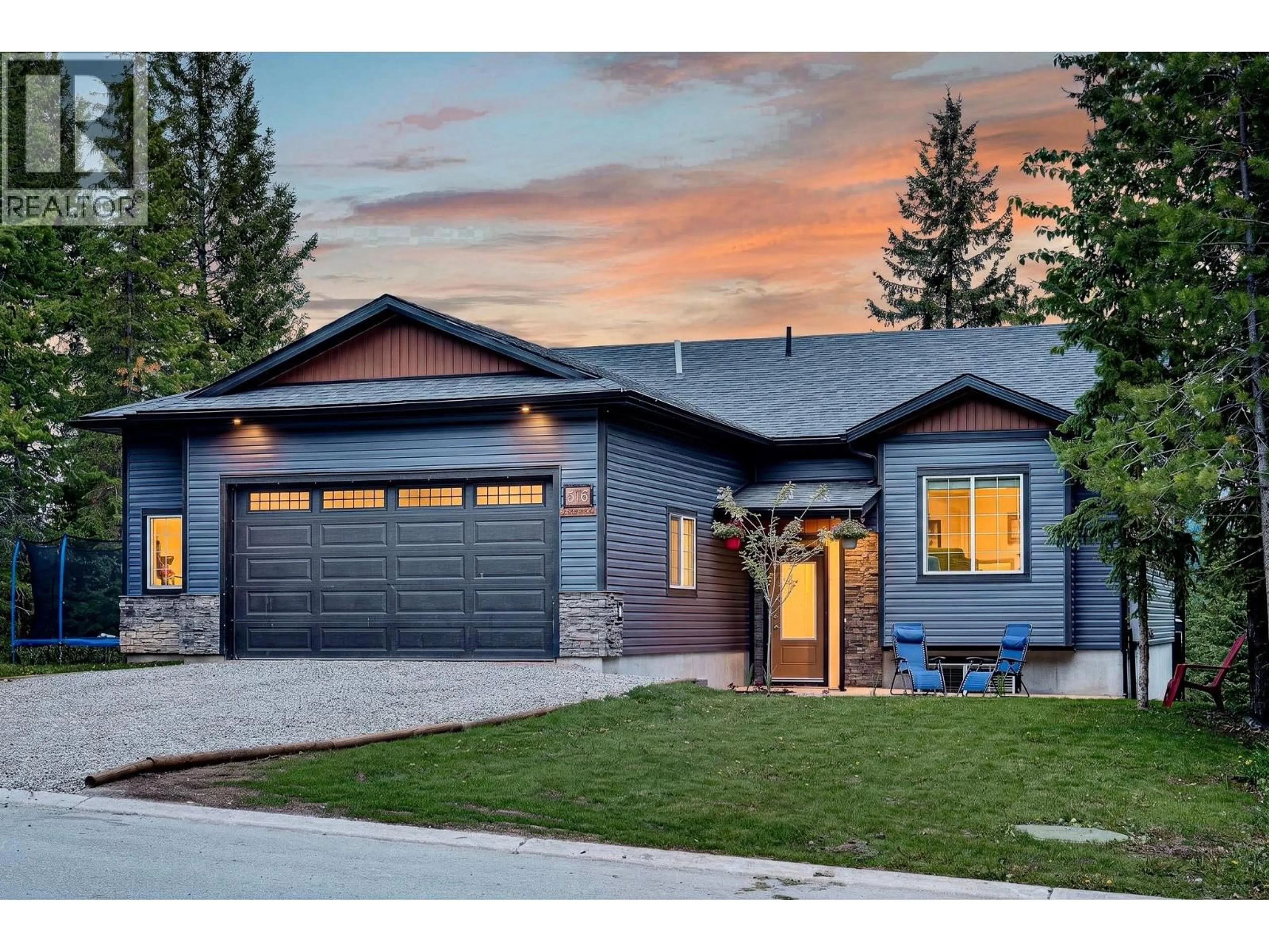 Home with brick exterior material, street for 36 DRIFTWOOD PLACE, Elkford British Columbia V0B1H0