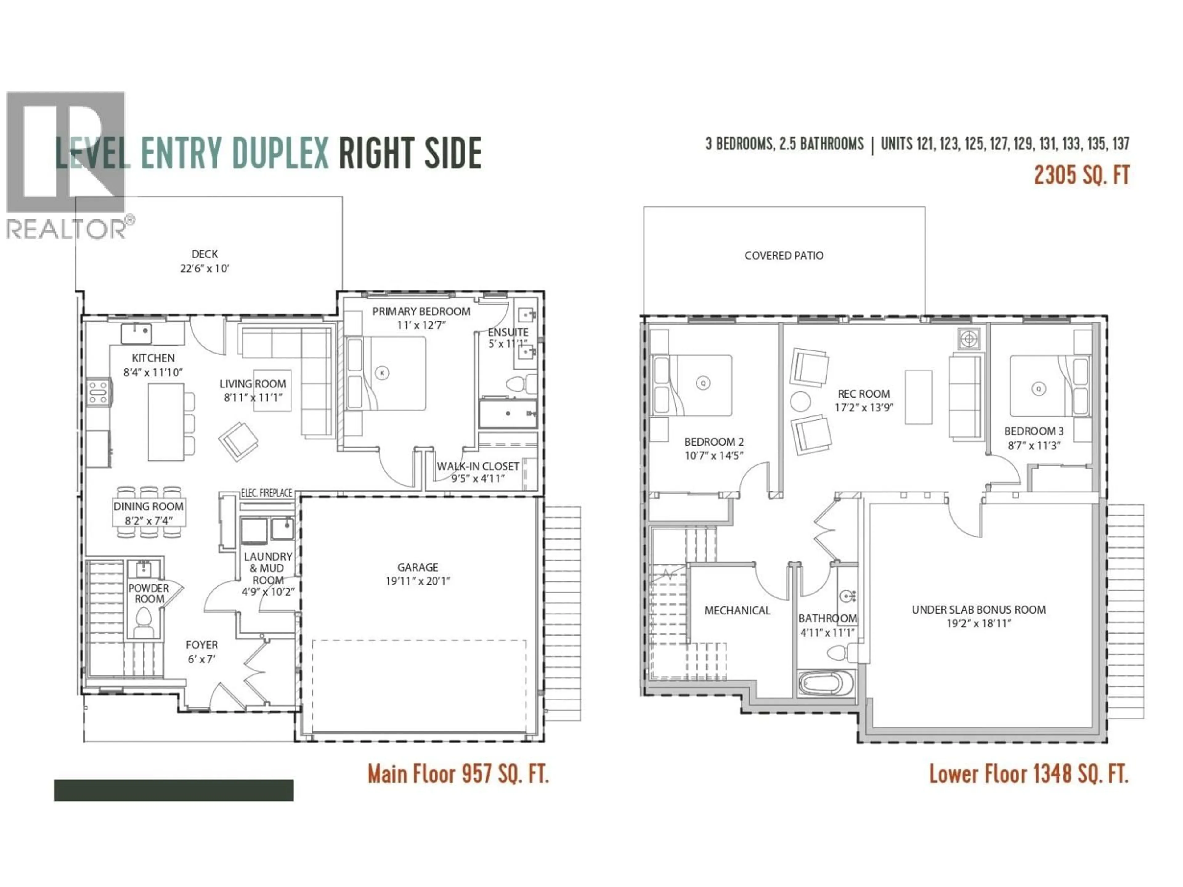 Floor plan for 133 - 2400 COLDWATER DRIVE, Kamloops British Columbia V2E0E9