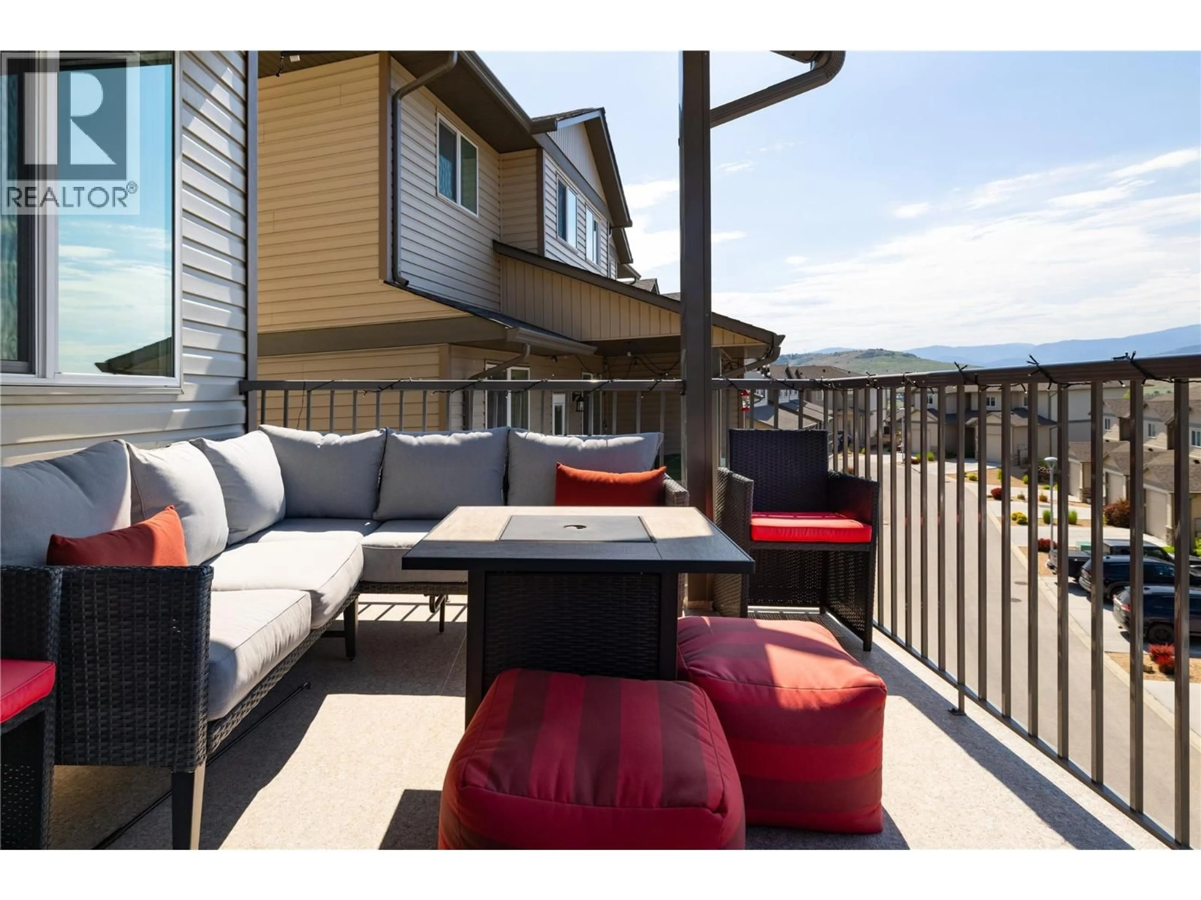 Patio, mountain view for 18 - 933 MT ROBSON PLACE, Vernon British Columbia V1B4G4