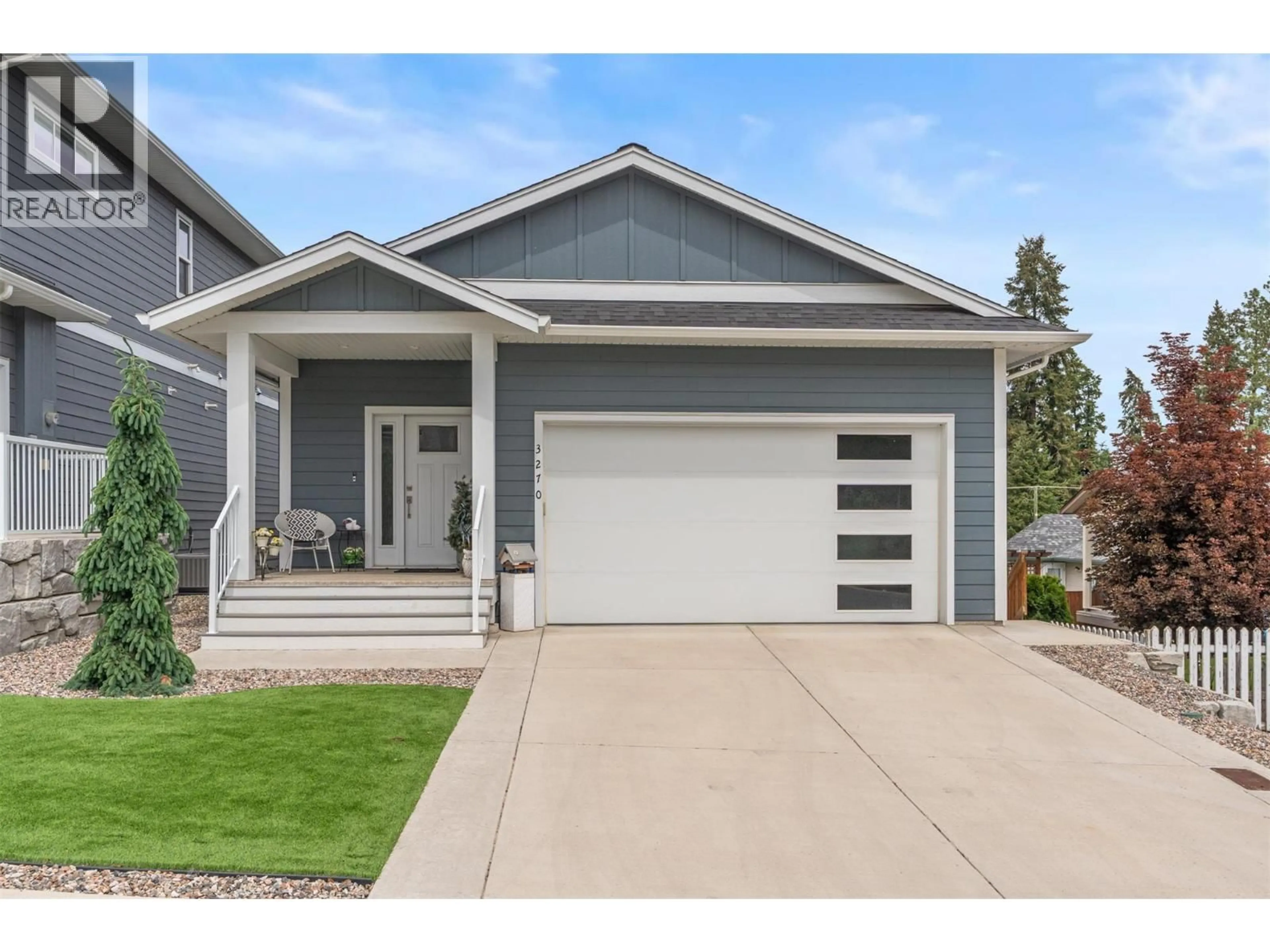 Home with vinyl exterior material, street for 3270 BIRBAN AVENUE, Armstrong British Columbia V4Y0H5
