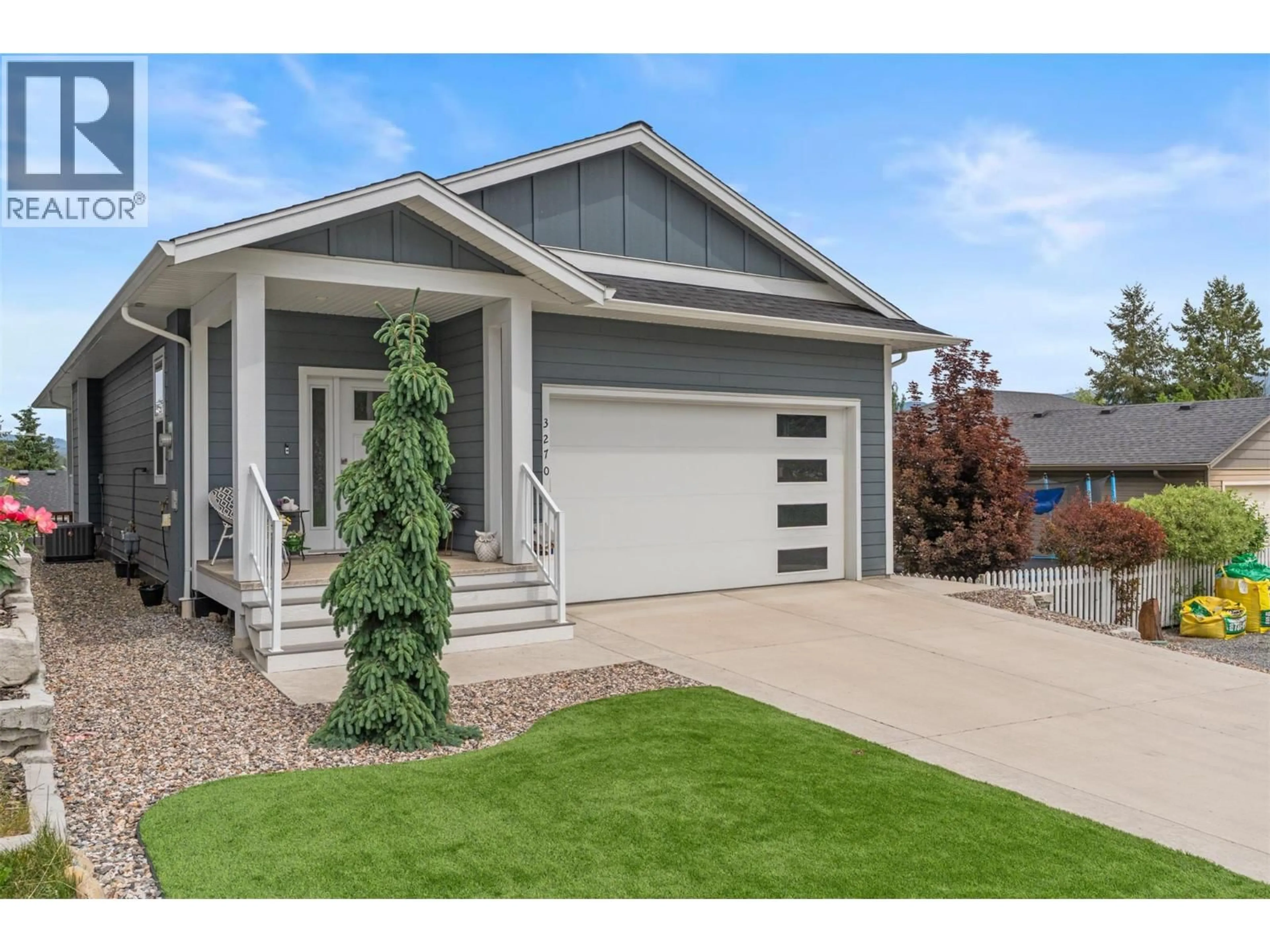 Home with vinyl exterior material, street for 3270 BIRBAN AVENUE, Armstrong British Columbia V0E1B2