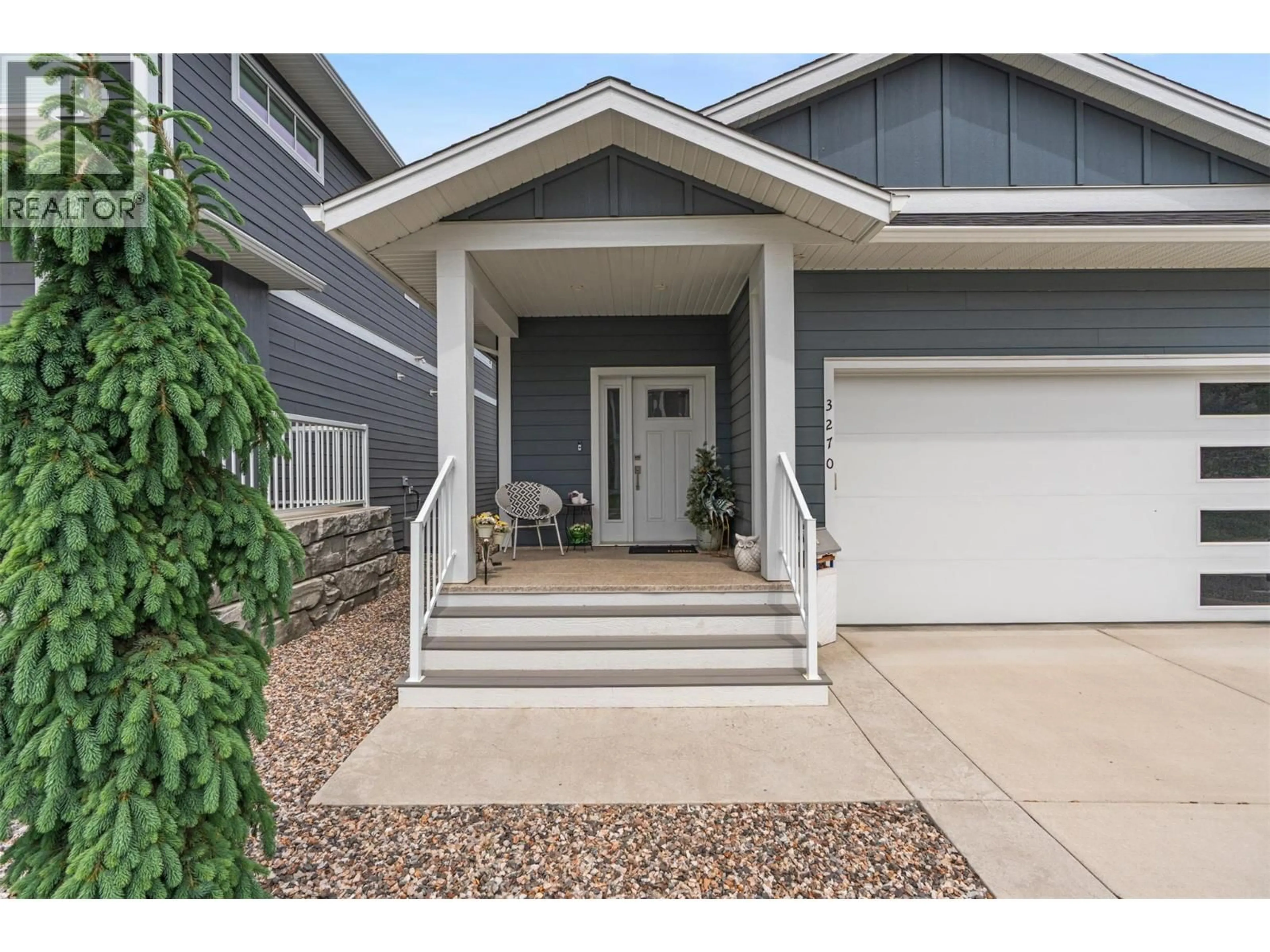 Home with vinyl exterior material, street for 3270 BIRBAN AVENUE, Armstrong British Columbia V4Y0H5